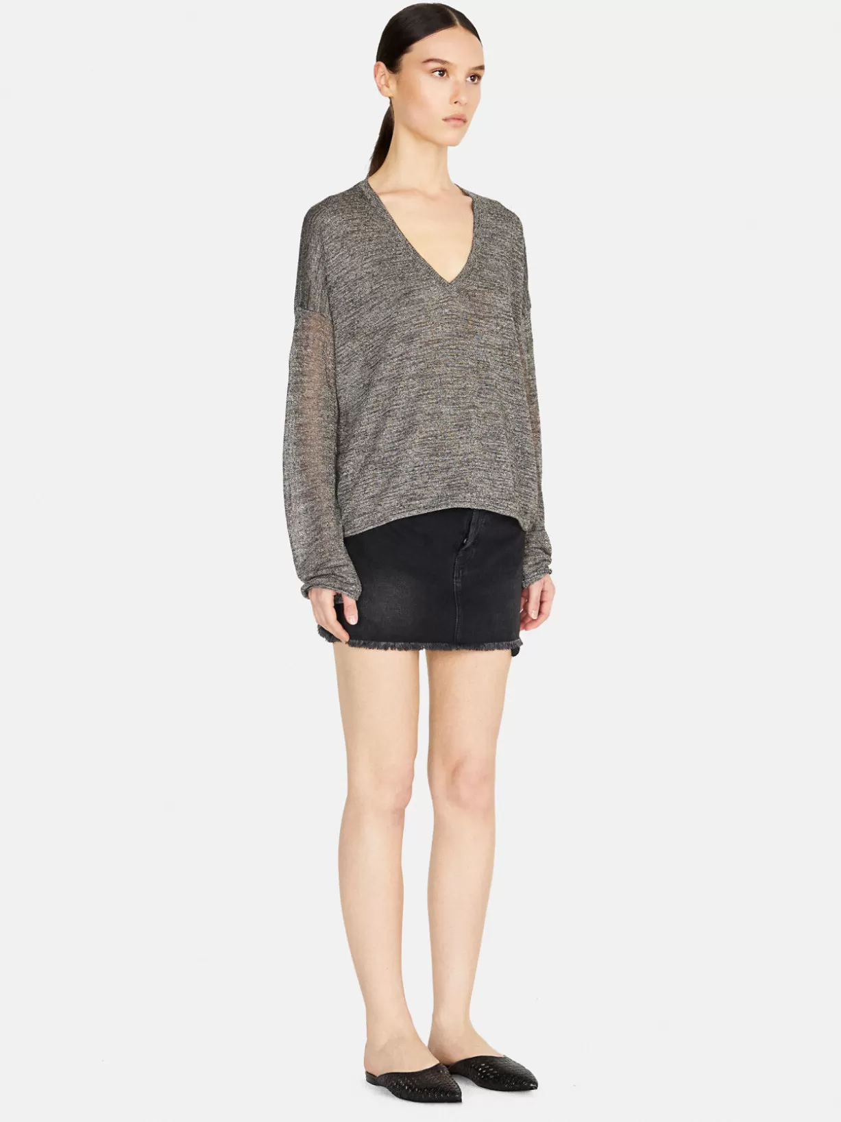 Marl Sweater<Sisley Cheap