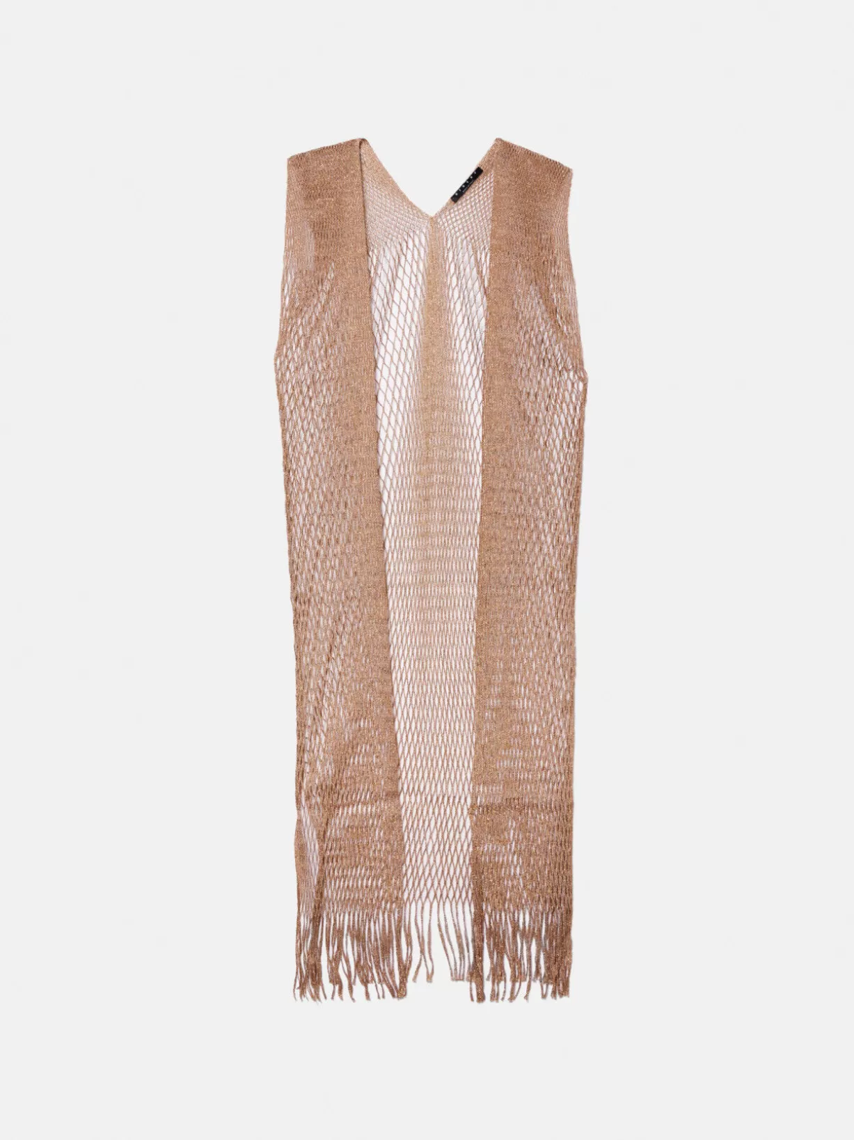 Mesh Vest With Fringes<Sisley Online