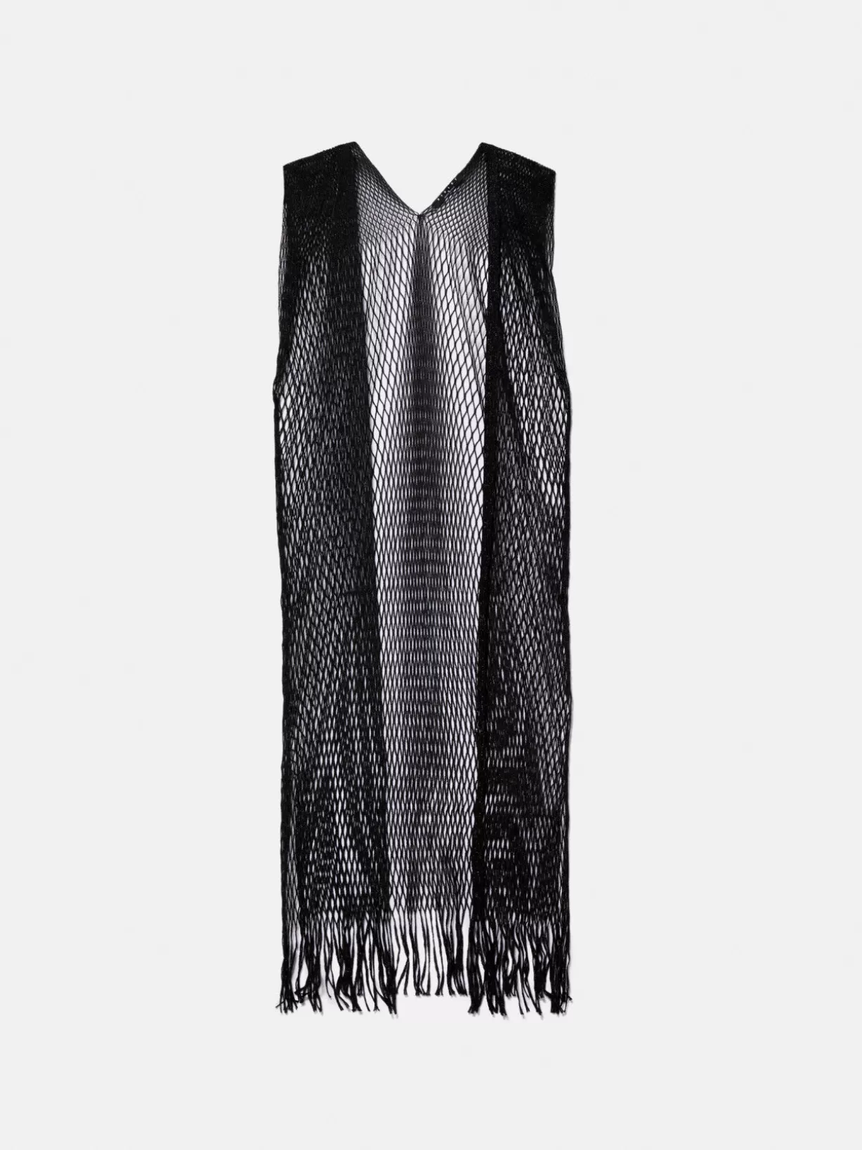 Mesh Vest With Fringes<Sisley Outlet