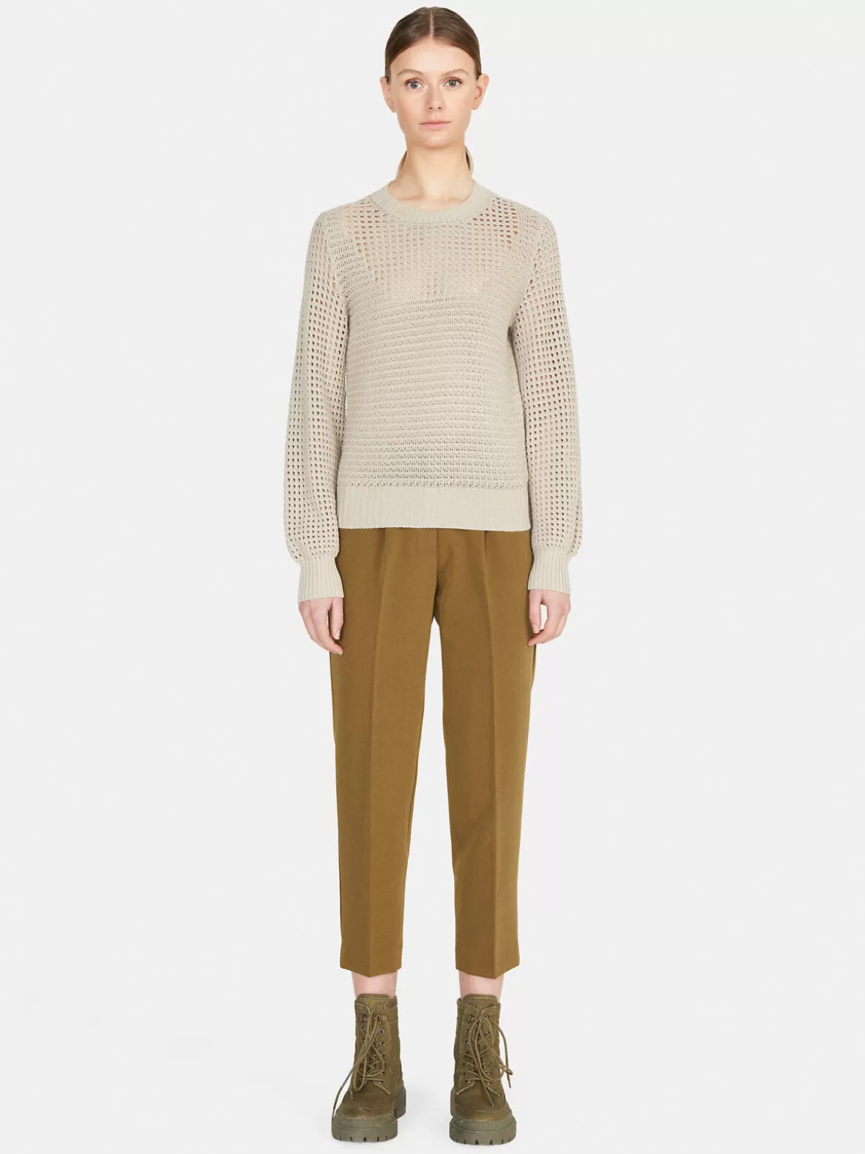 Open-Knit Sweater<Sisley Sale