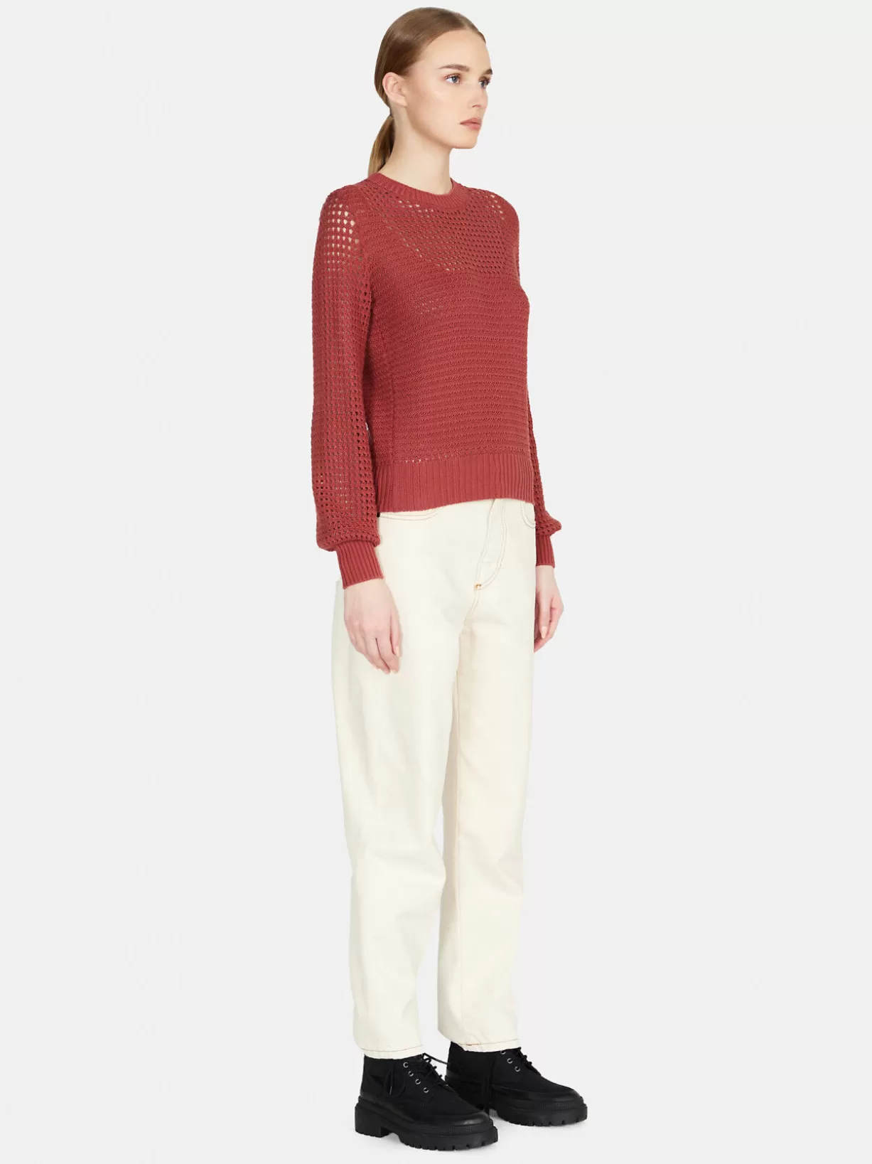 Open-Knit Sweater<Sisley Cheap