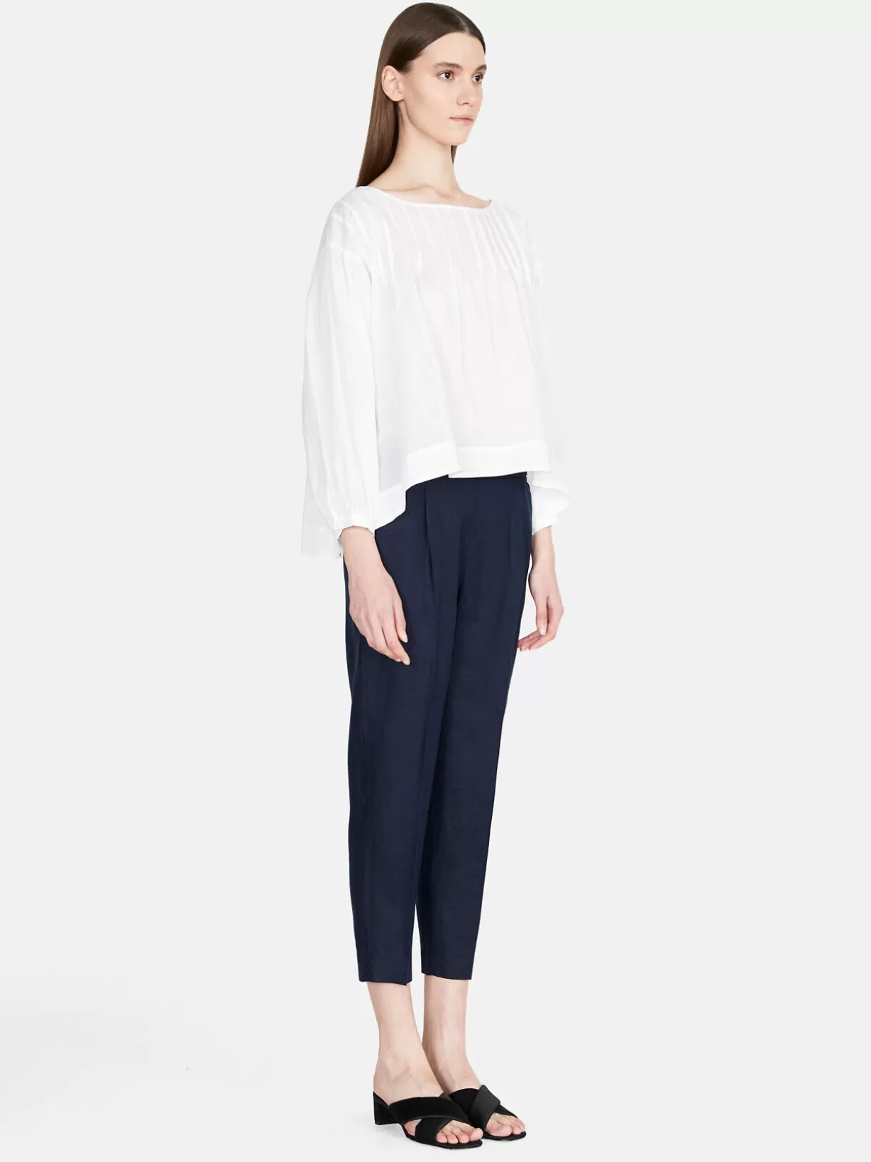 Oversized Blouse With Pleats<Sisley Outlet