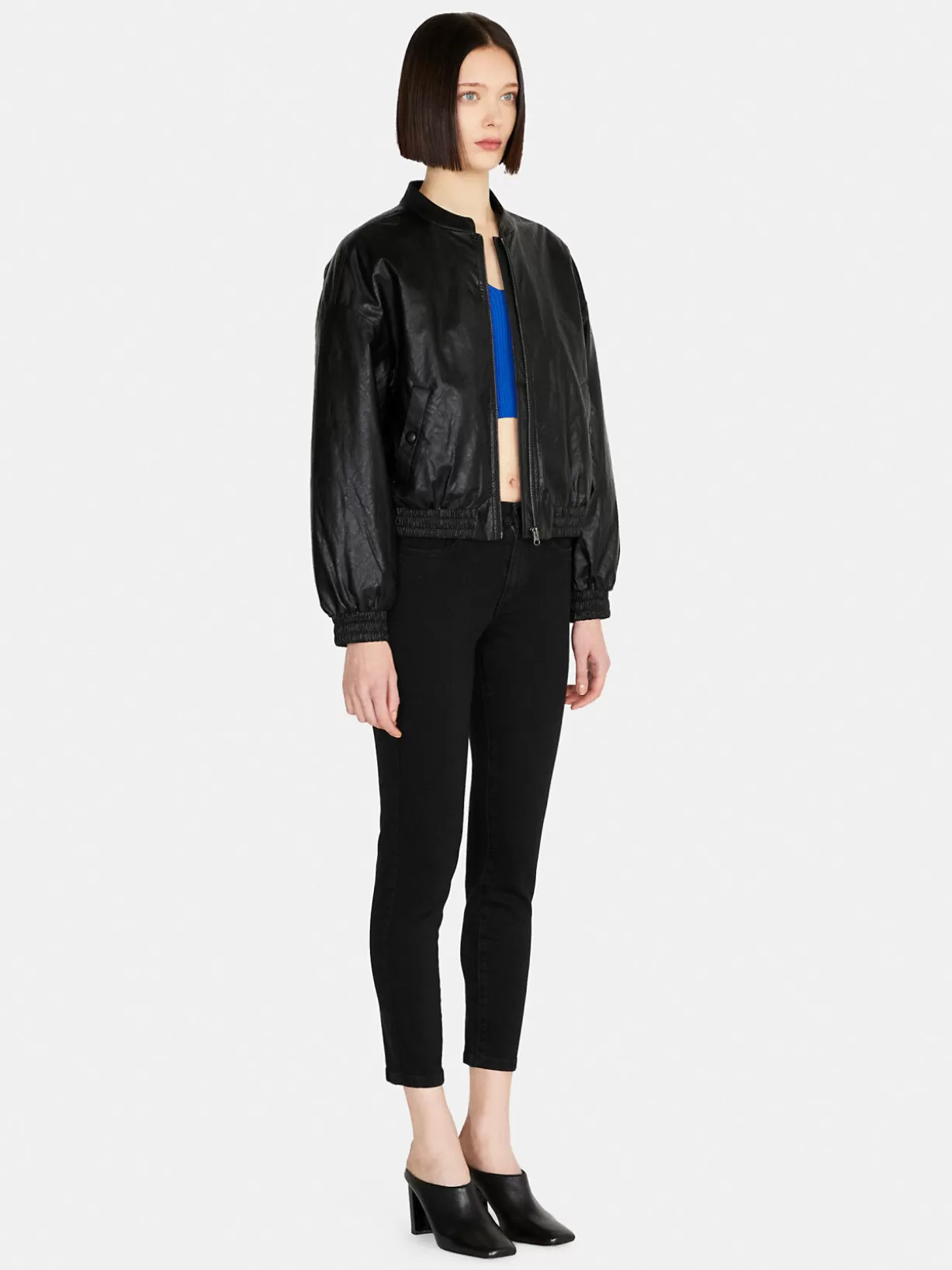 Oversized Fit Bomber<Sisley Cheap