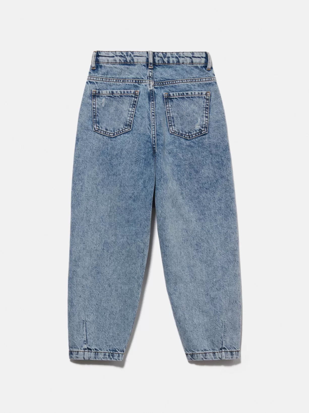 Oversized Jeans With Rips<Sisley Shop