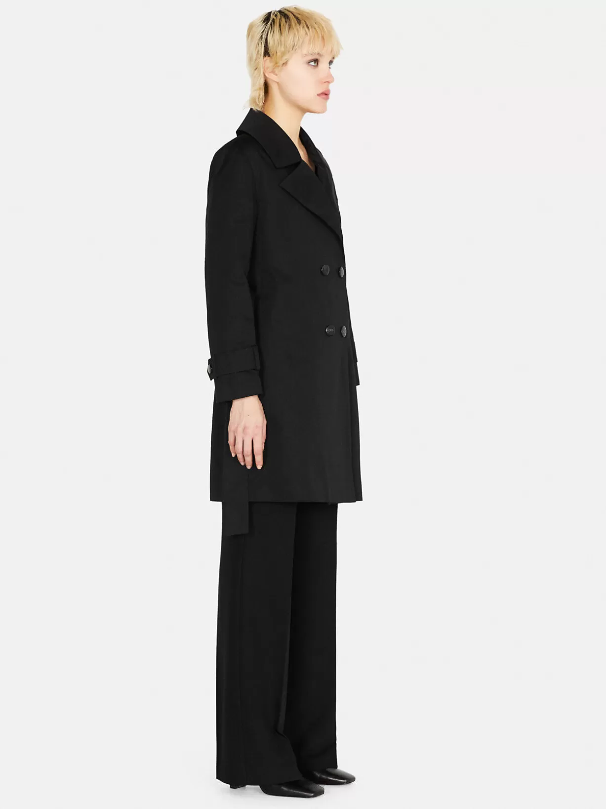 Oversized Trench Coat With Sash<Sisley Best