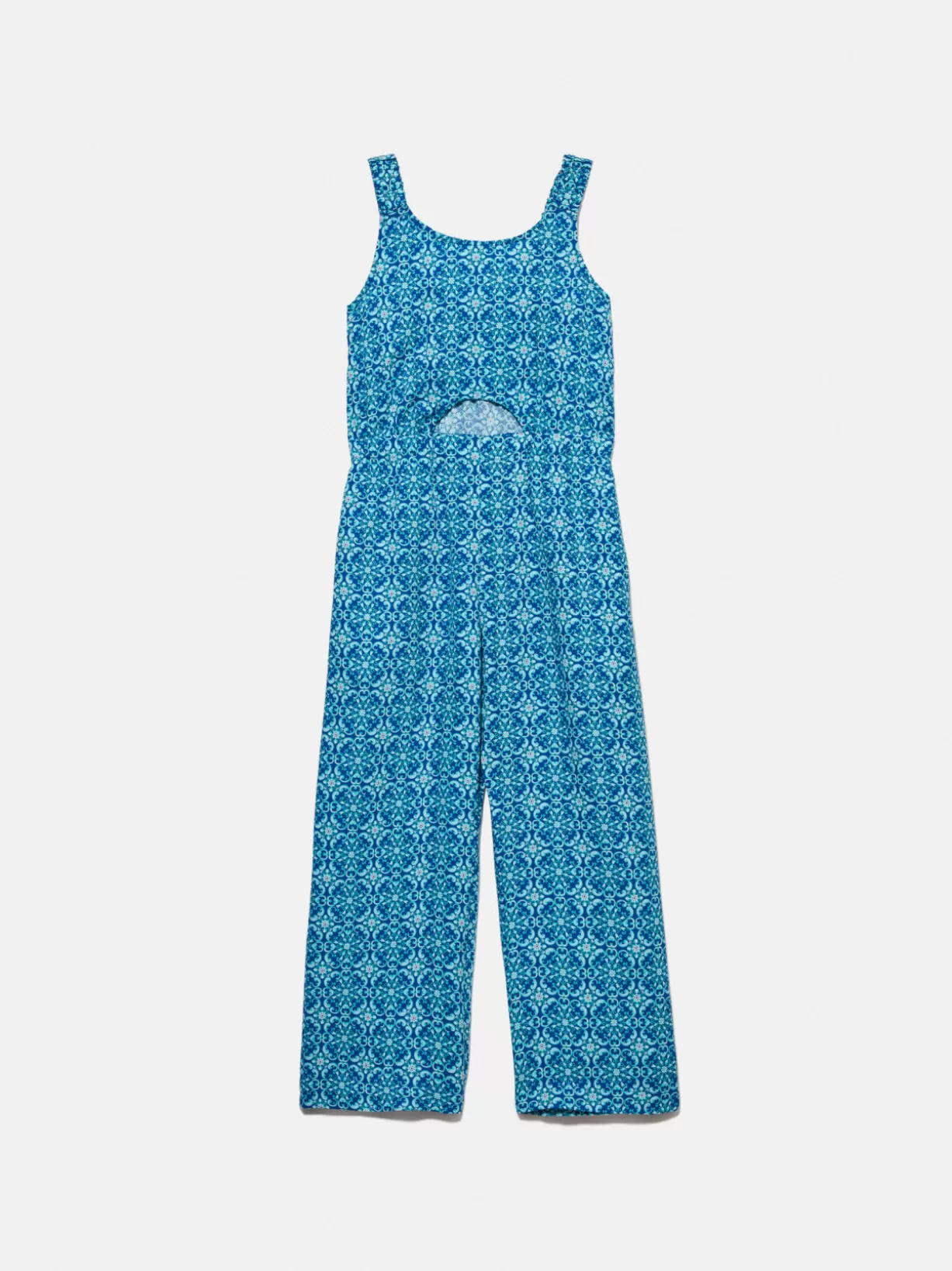 Printed Jumpsuit With Porthole<Sisley Fashion