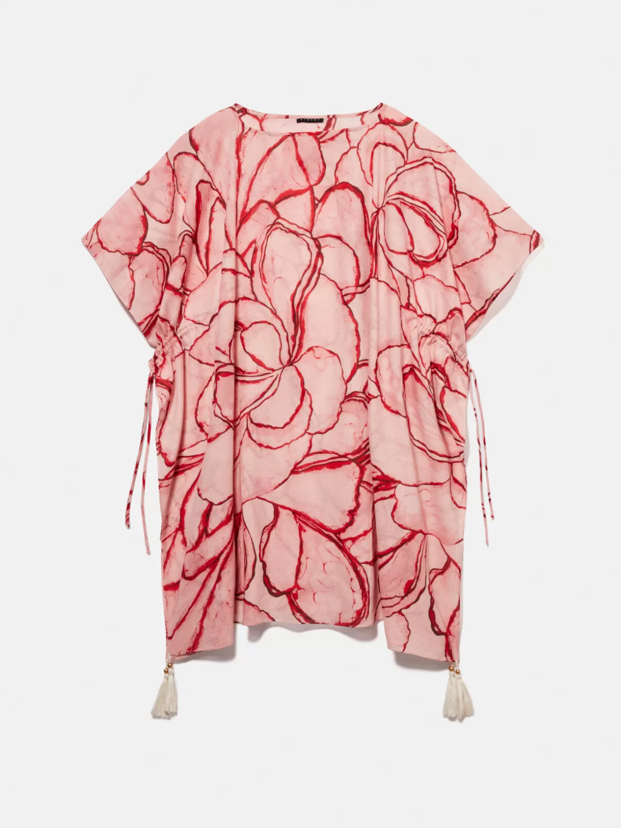 Printed Kaftan With Tassels<Sisley Hot