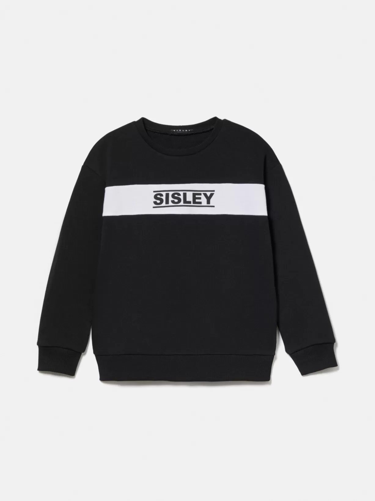 Pullover Sweatshirt With Logoed Band<Sisley Sale