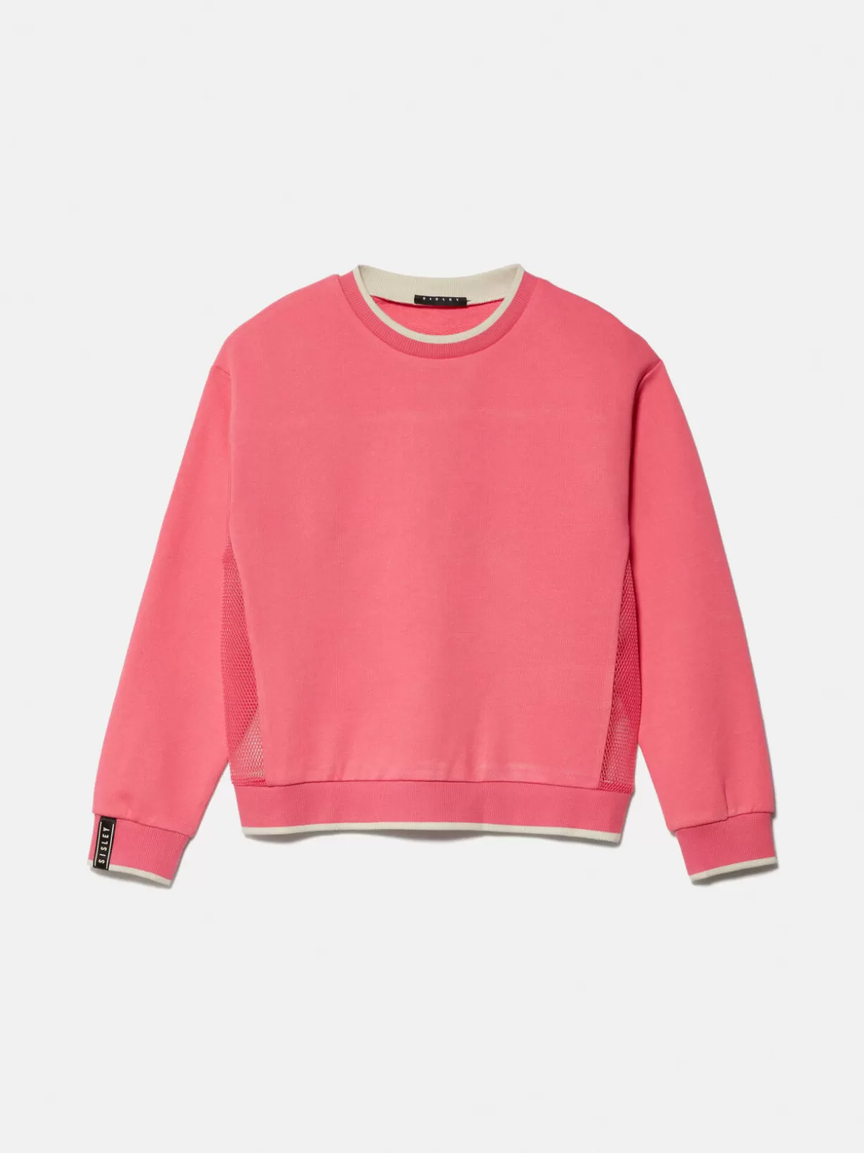 Pullover Sweatshirt With Mesh<Sisley Fashion