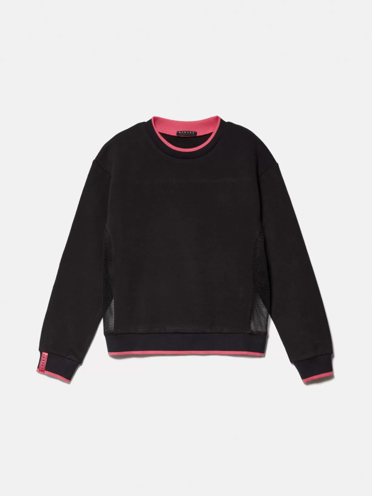 Pullover Sweatshirt With Mesh<Sisley Shop