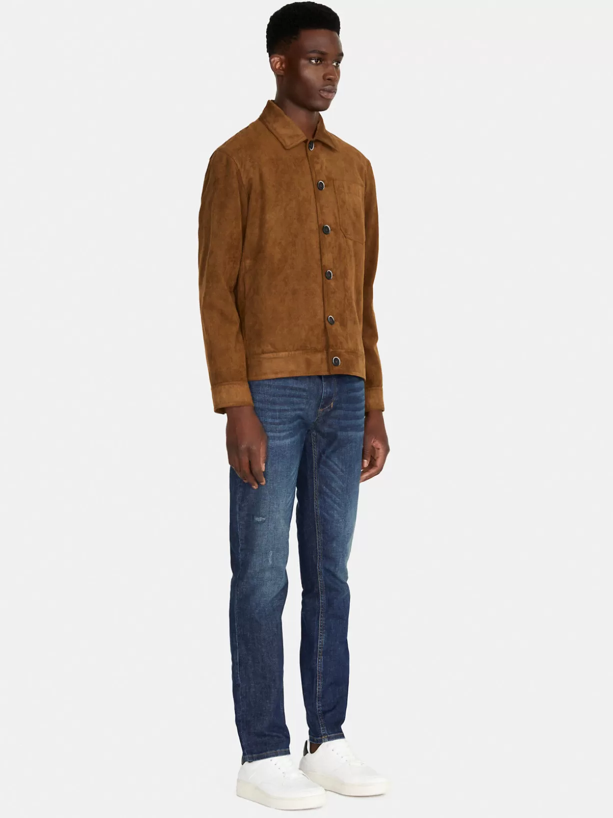 Regular Fit Jacket-Shirt<Sisley Discount