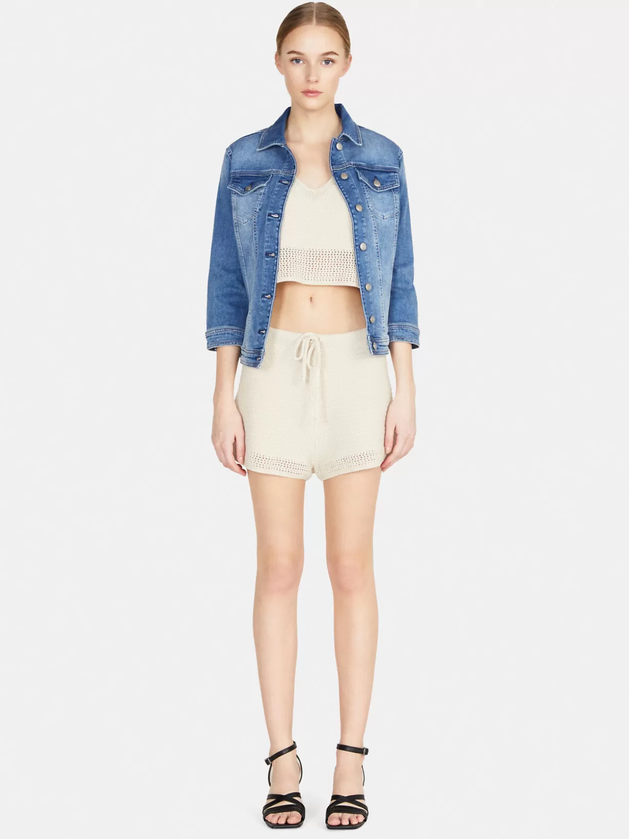 Regular Fit Jean Jacket<Sisley Cheap