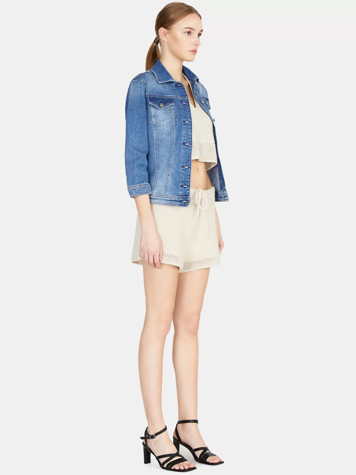 Regular Fit Jean Jacket<Sisley Cheap