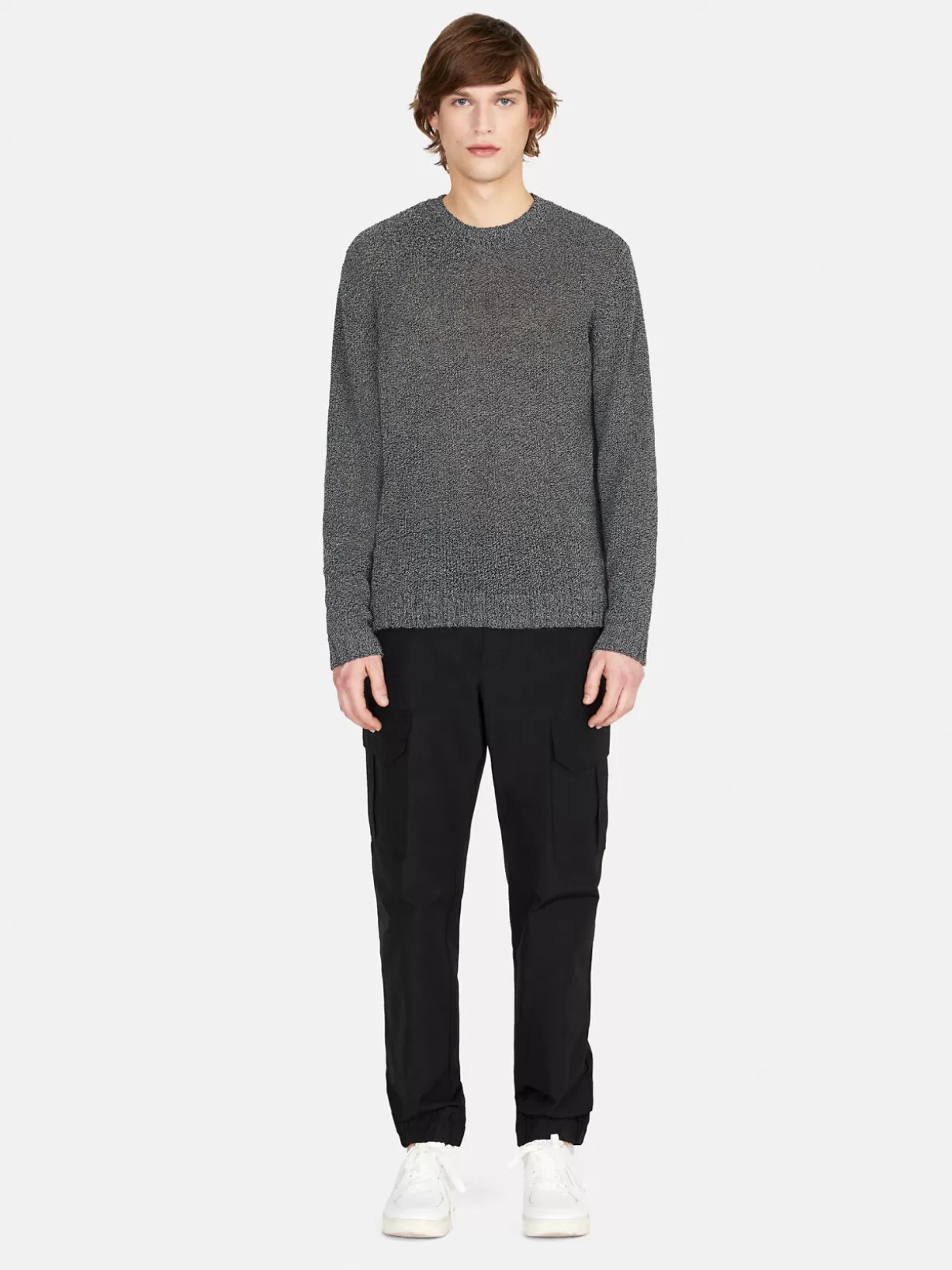 Relaxed Fit Crew Neck Sweater<Sisley New