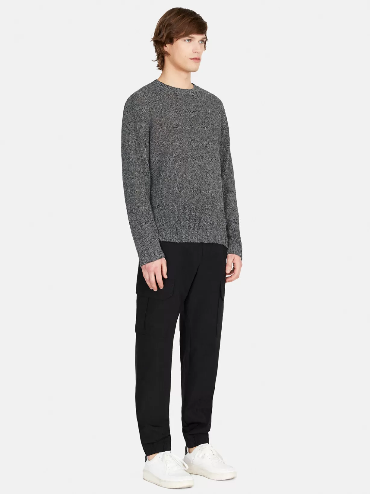 Relaxed Fit Crew Neck Sweater<Sisley New