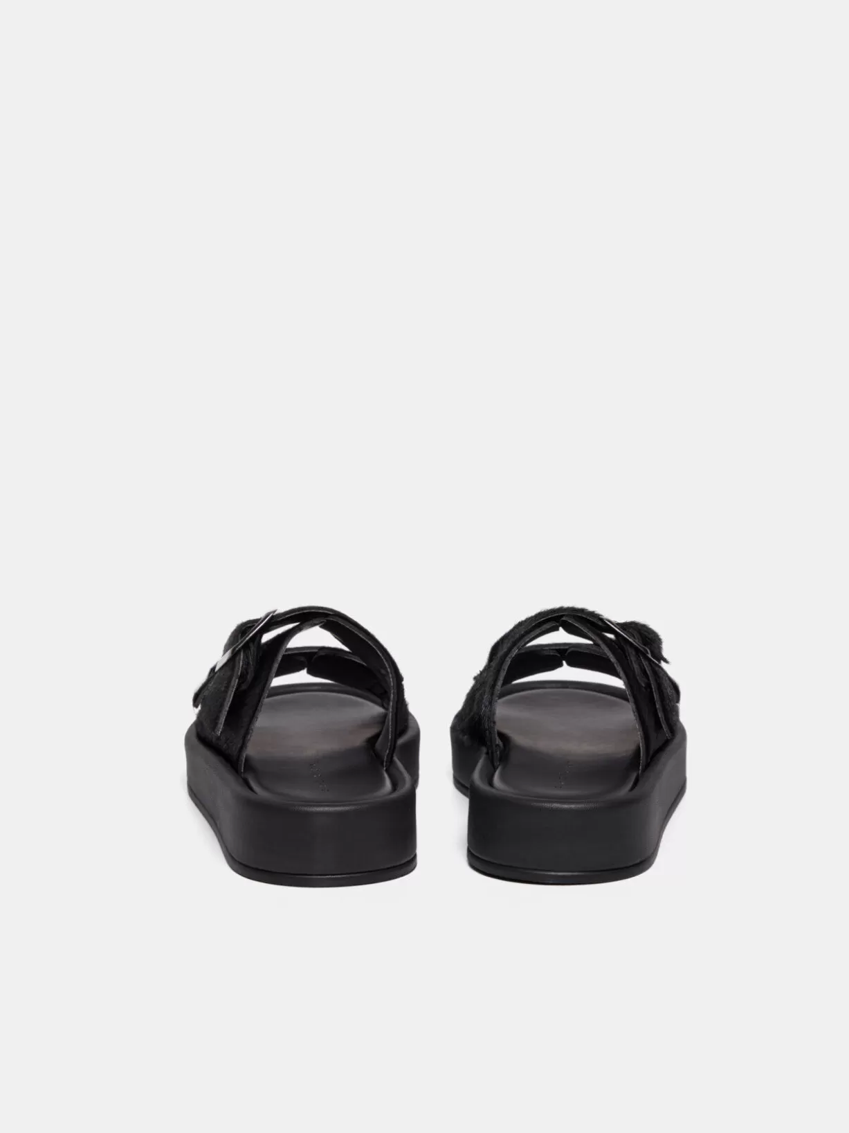 Sandals With Calf Hair Buckles<Sisley Hot