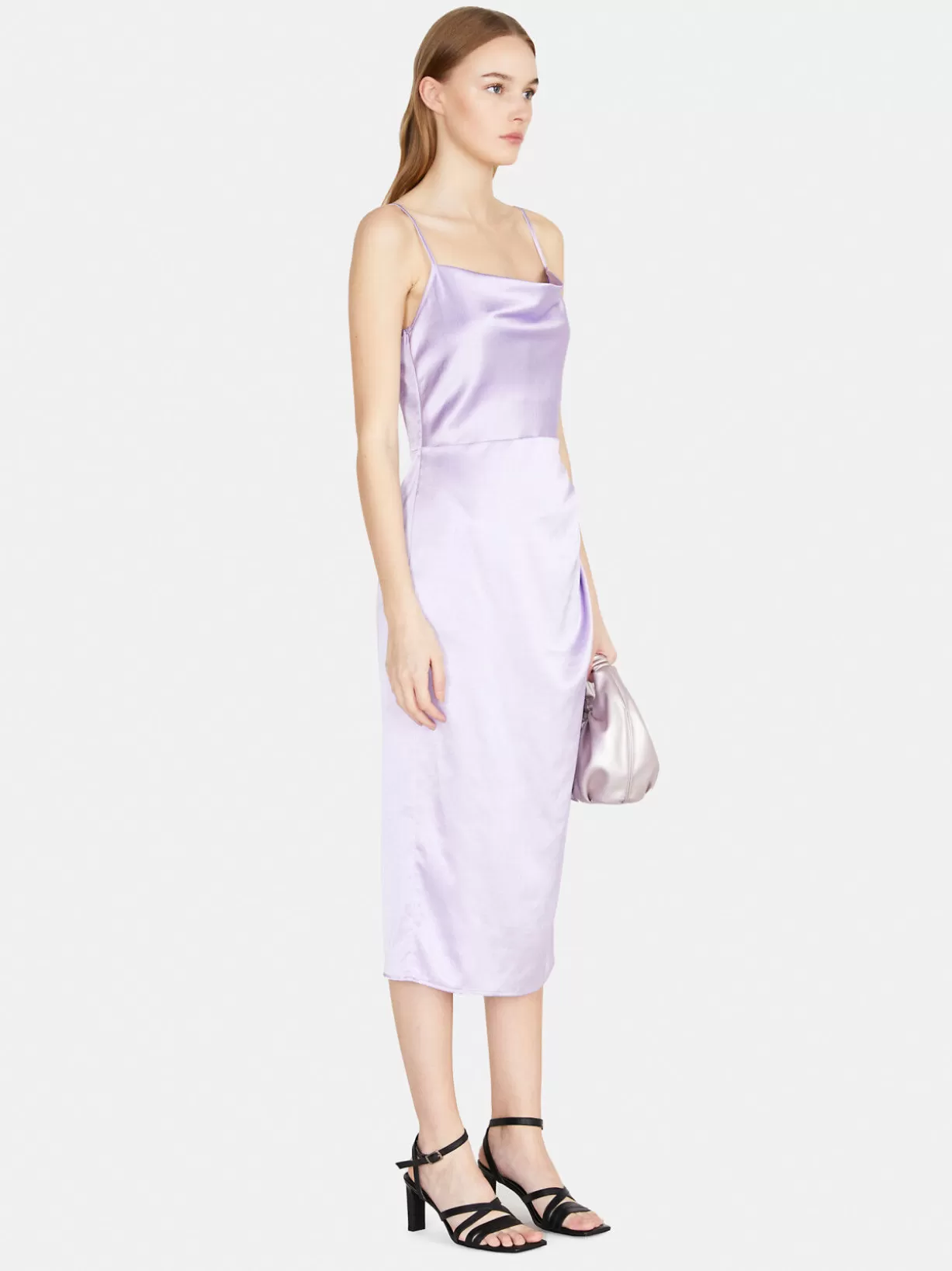 Satin Midi Dress<Sisley Discount