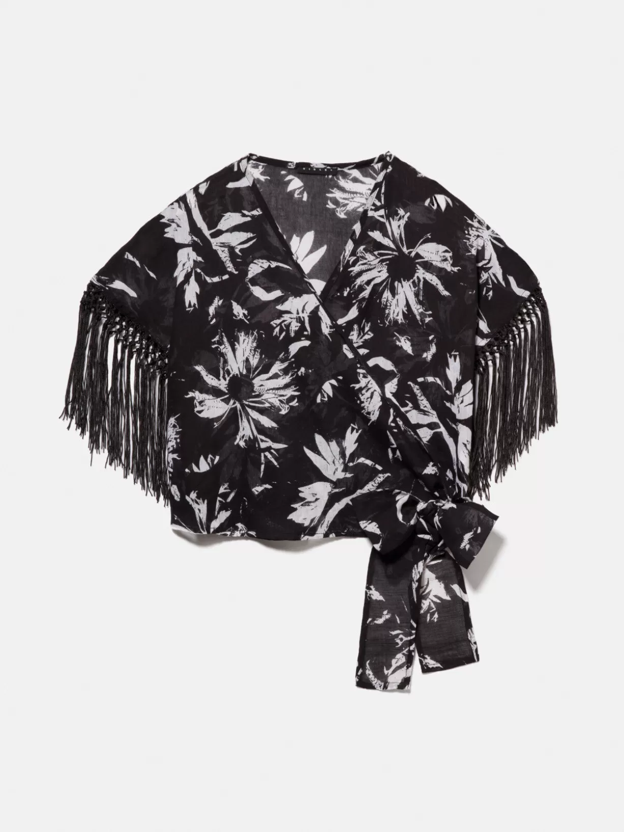 Shawl With Fringes<Sisley Shop