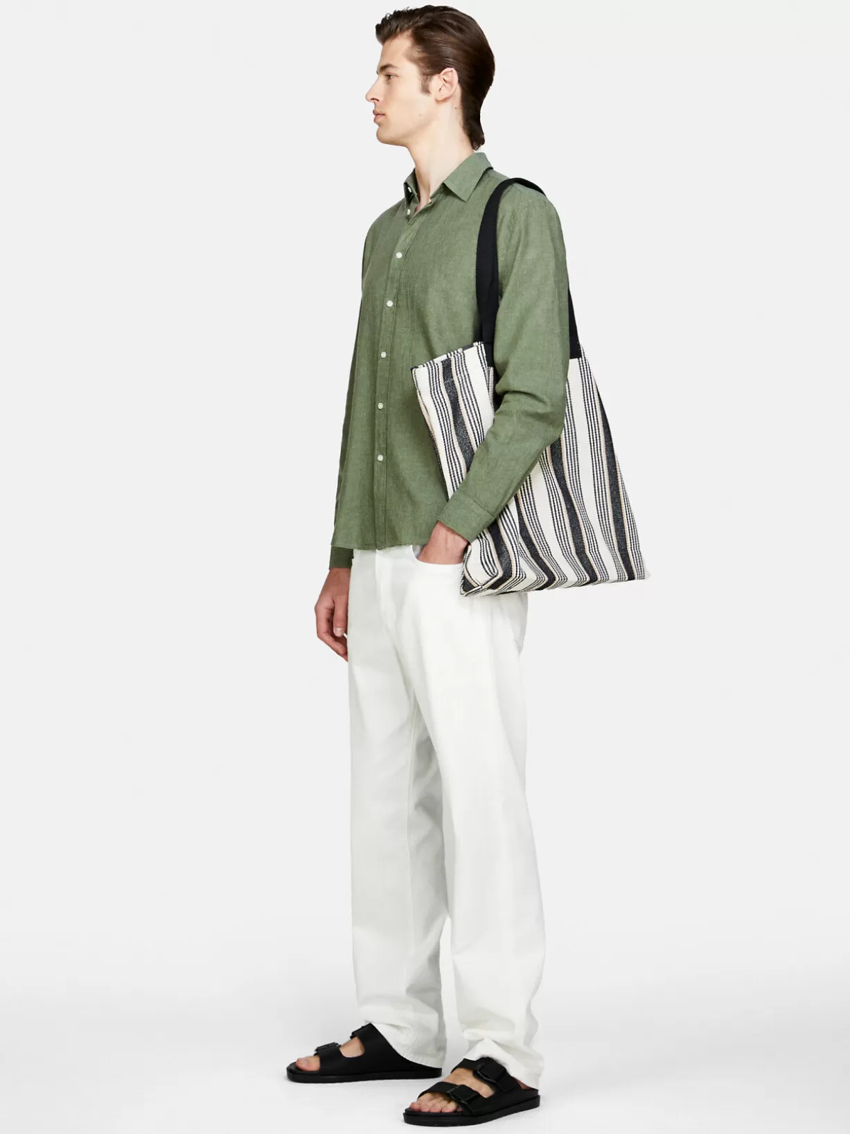 Shirt Made From Linen Blend<Sisley Store