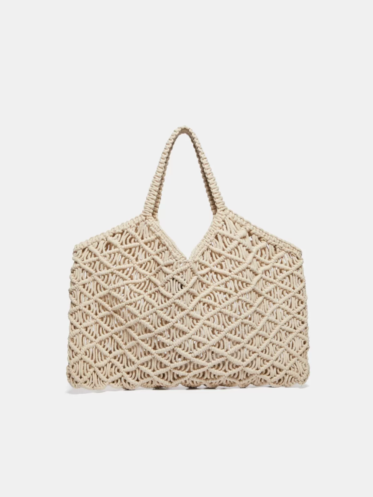 Shopper Bag In Crochet<Sisley Best