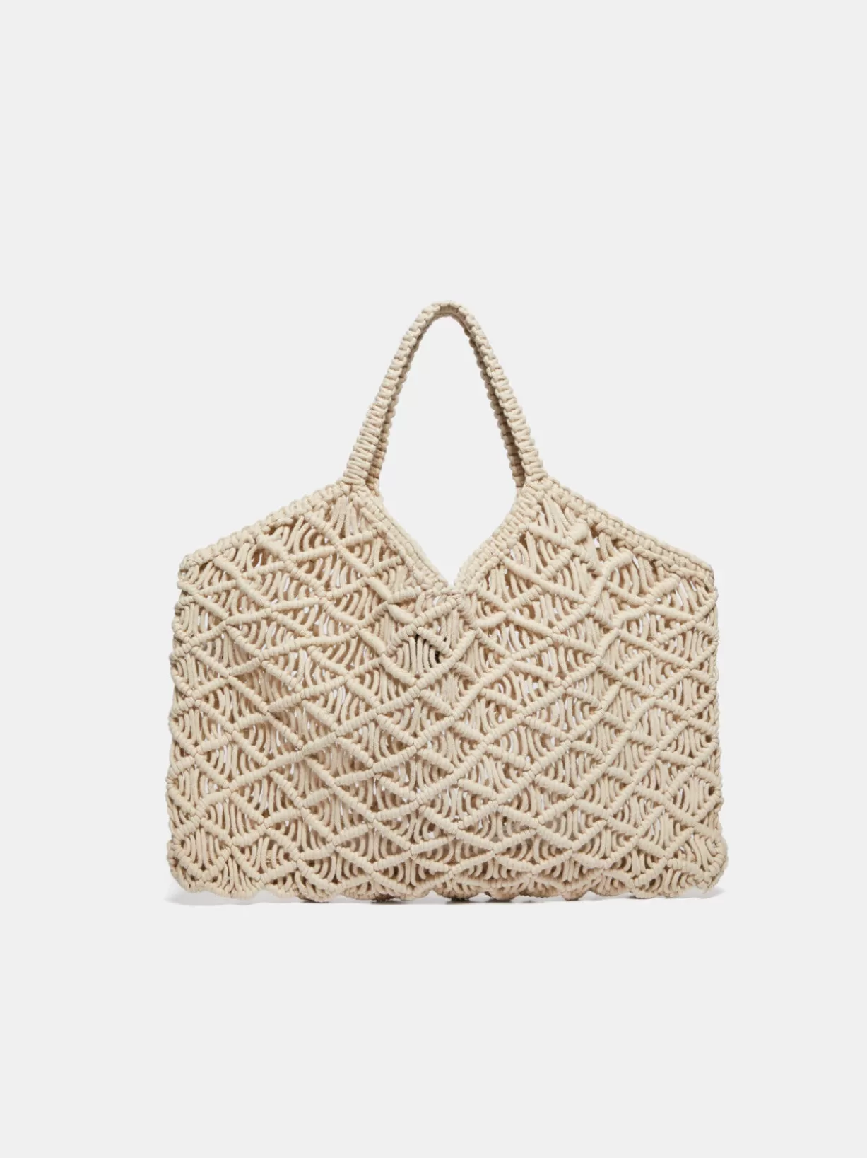 Shopper Bag In Crochet<Sisley Best