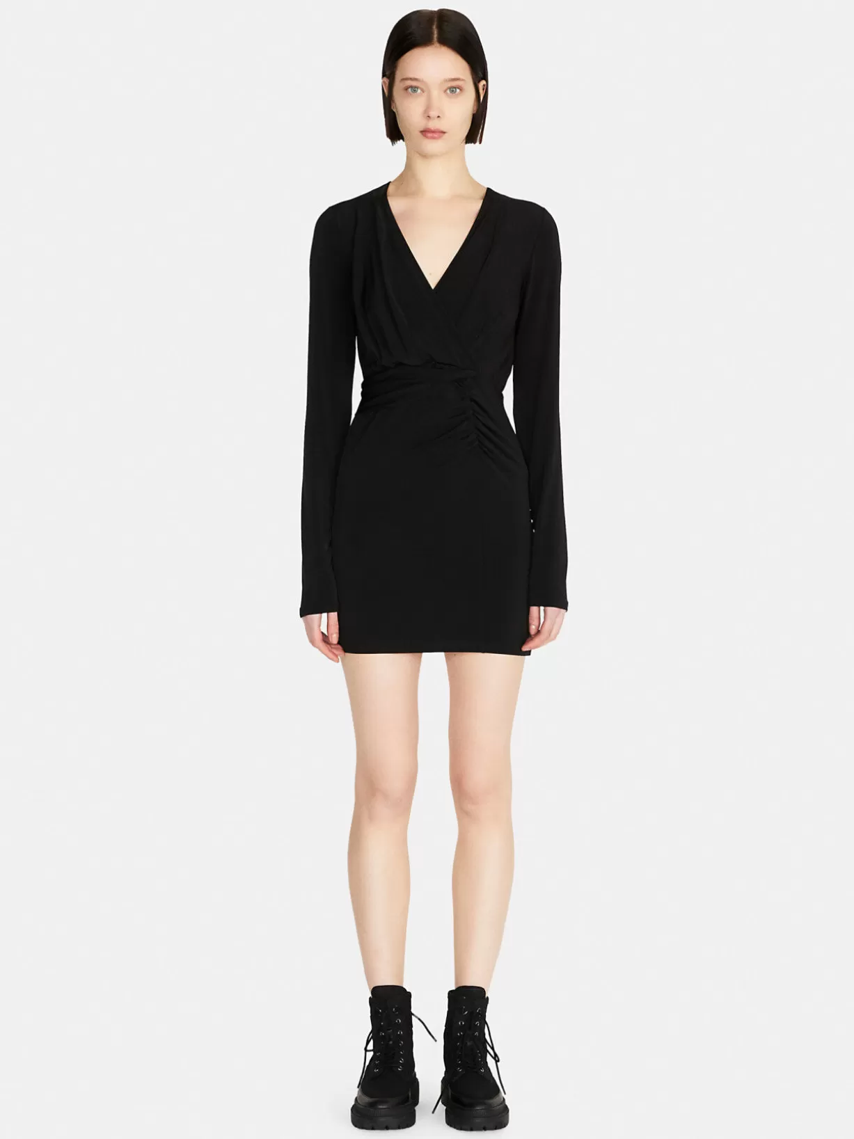 Short Dress With Draping<Sisley Best Sale