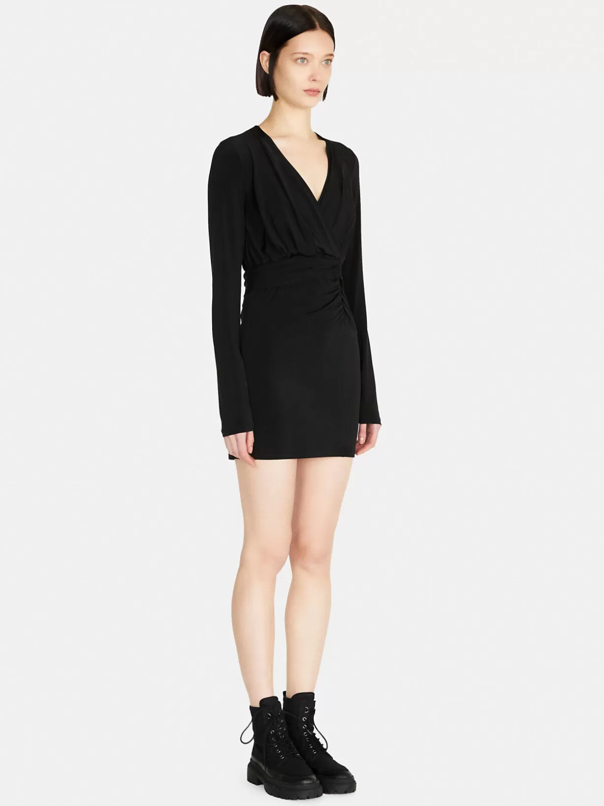 Short Dress With Draping<Sisley Best Sale