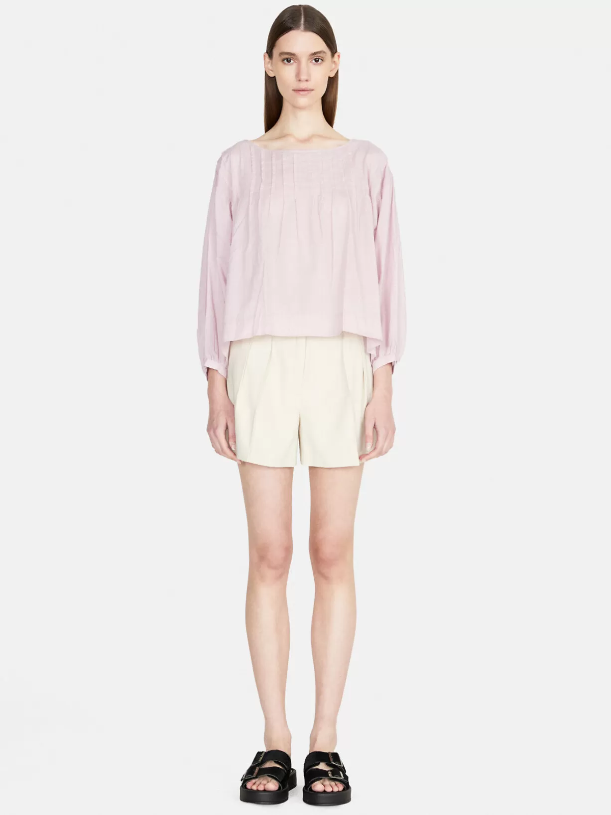 Shorts With Pleats<Sisley Online