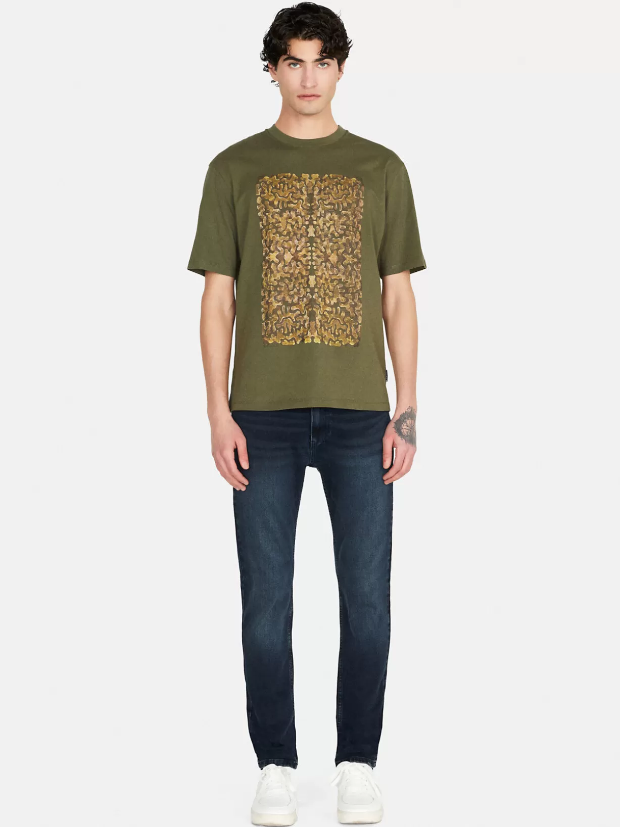 Skinny Fit Zurich Jeans With A Vintage Wash<Sisley Flash Sale