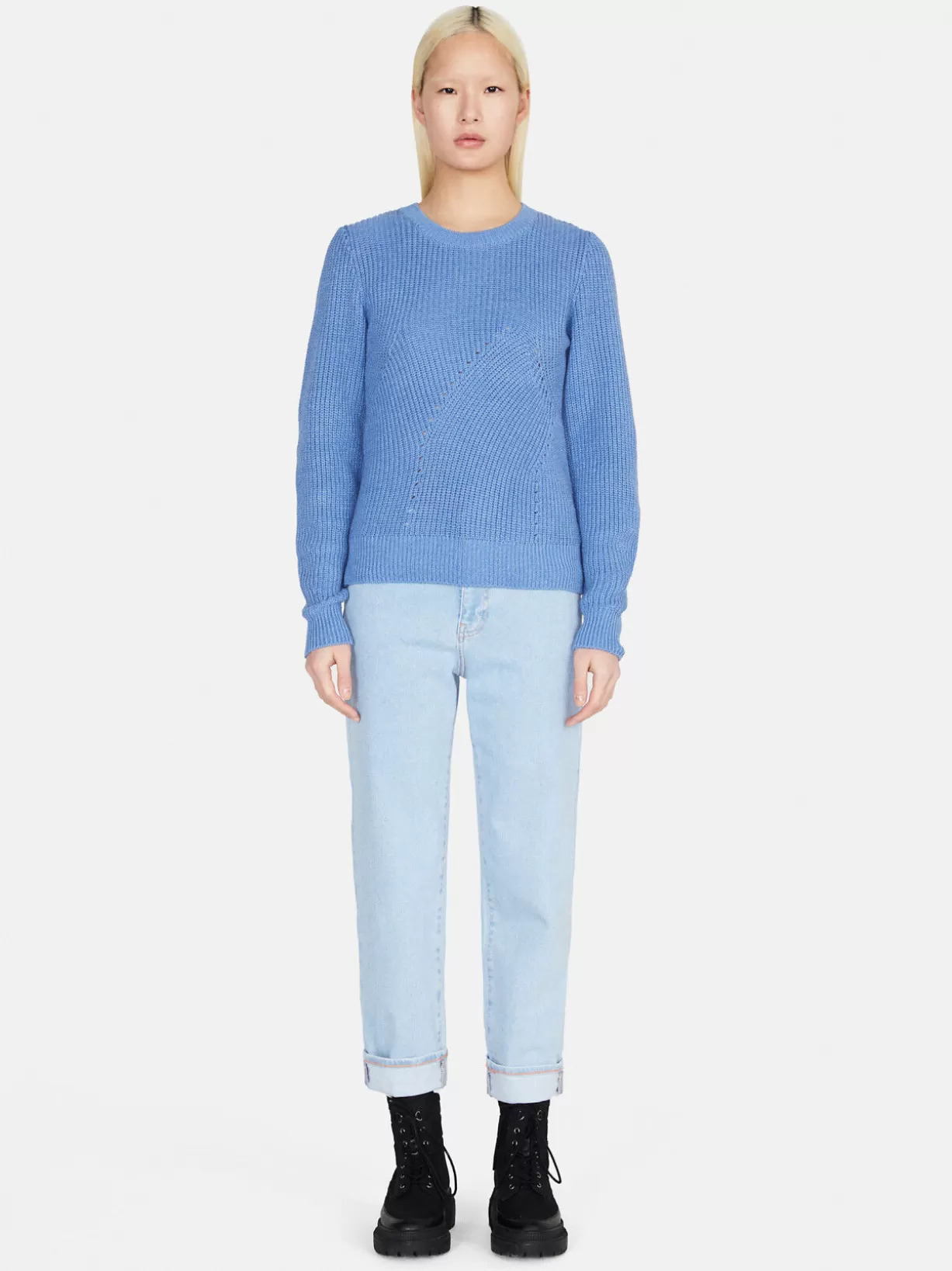 Slim Fit Sweater<Sisley Discount