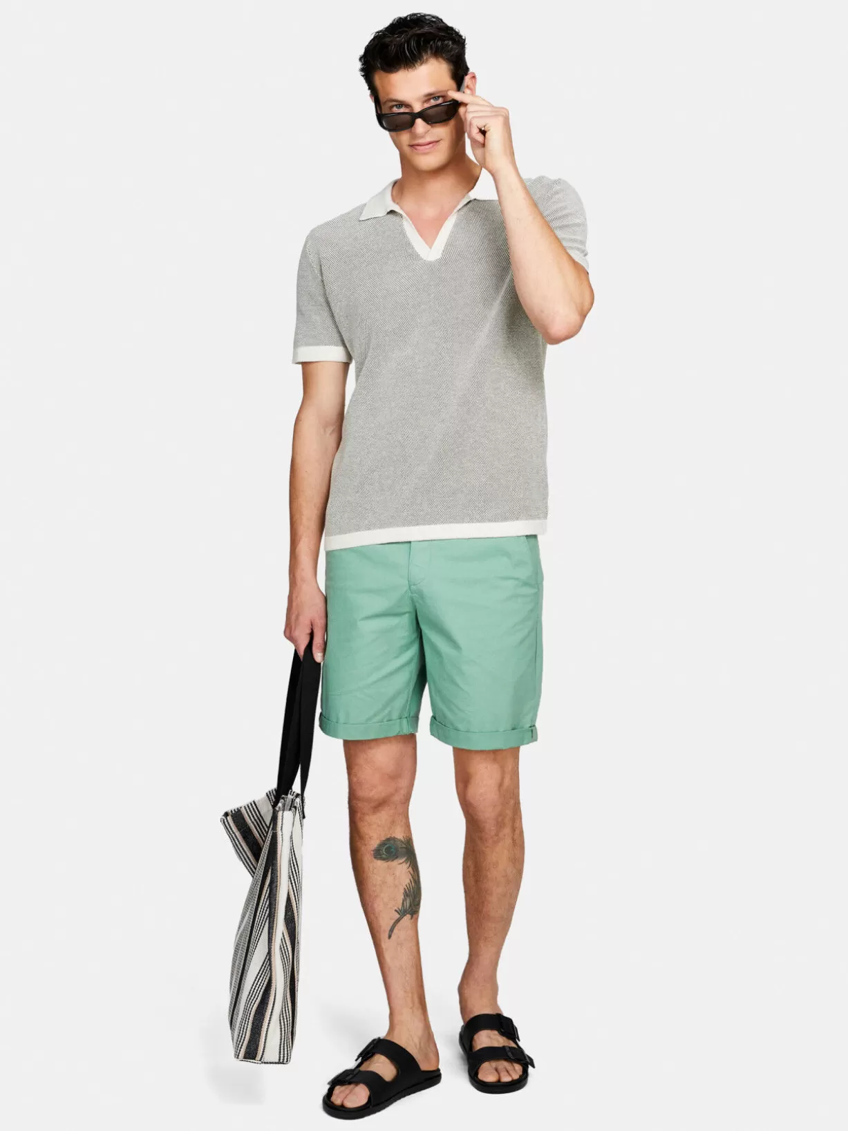 Solid Colored Bermudas<Sisley Outlet