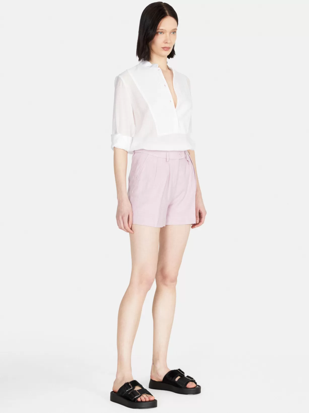 Solid Colored Shorts<Sisley Hot