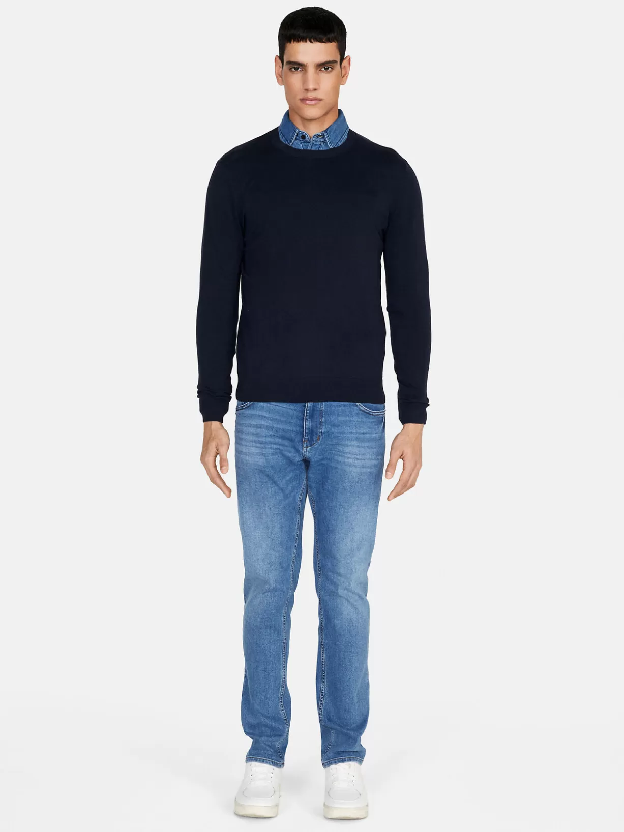 Solid Colored Sweater<Sisley Sale