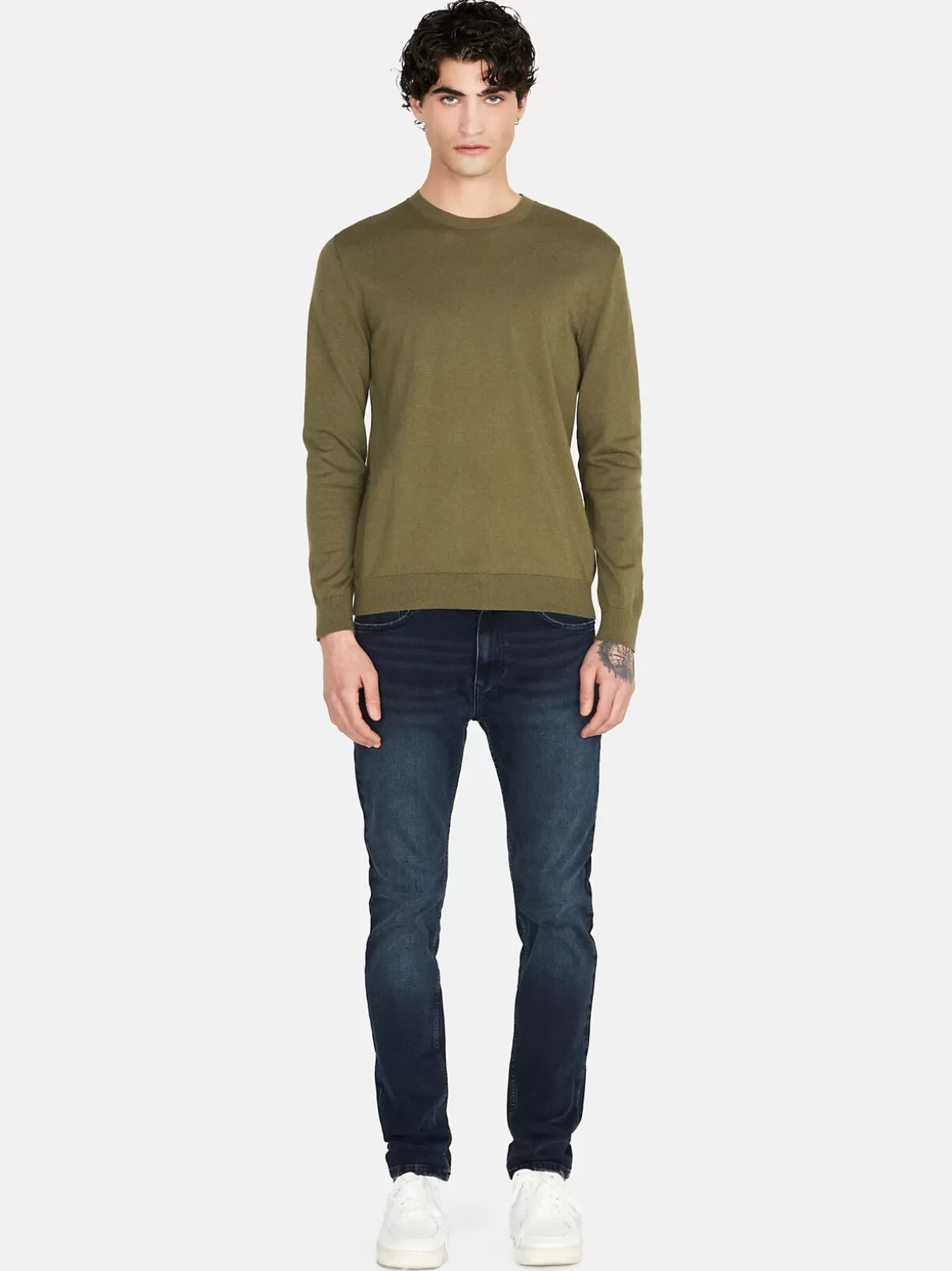 Solid Colored Sweater<Sisley Best Sale