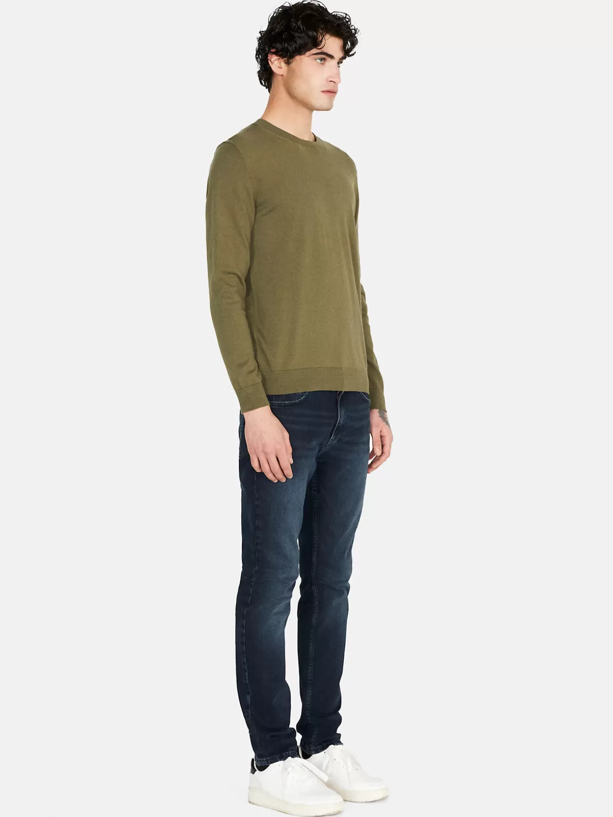 Solid Colored Sweater<Sisley Best Sale