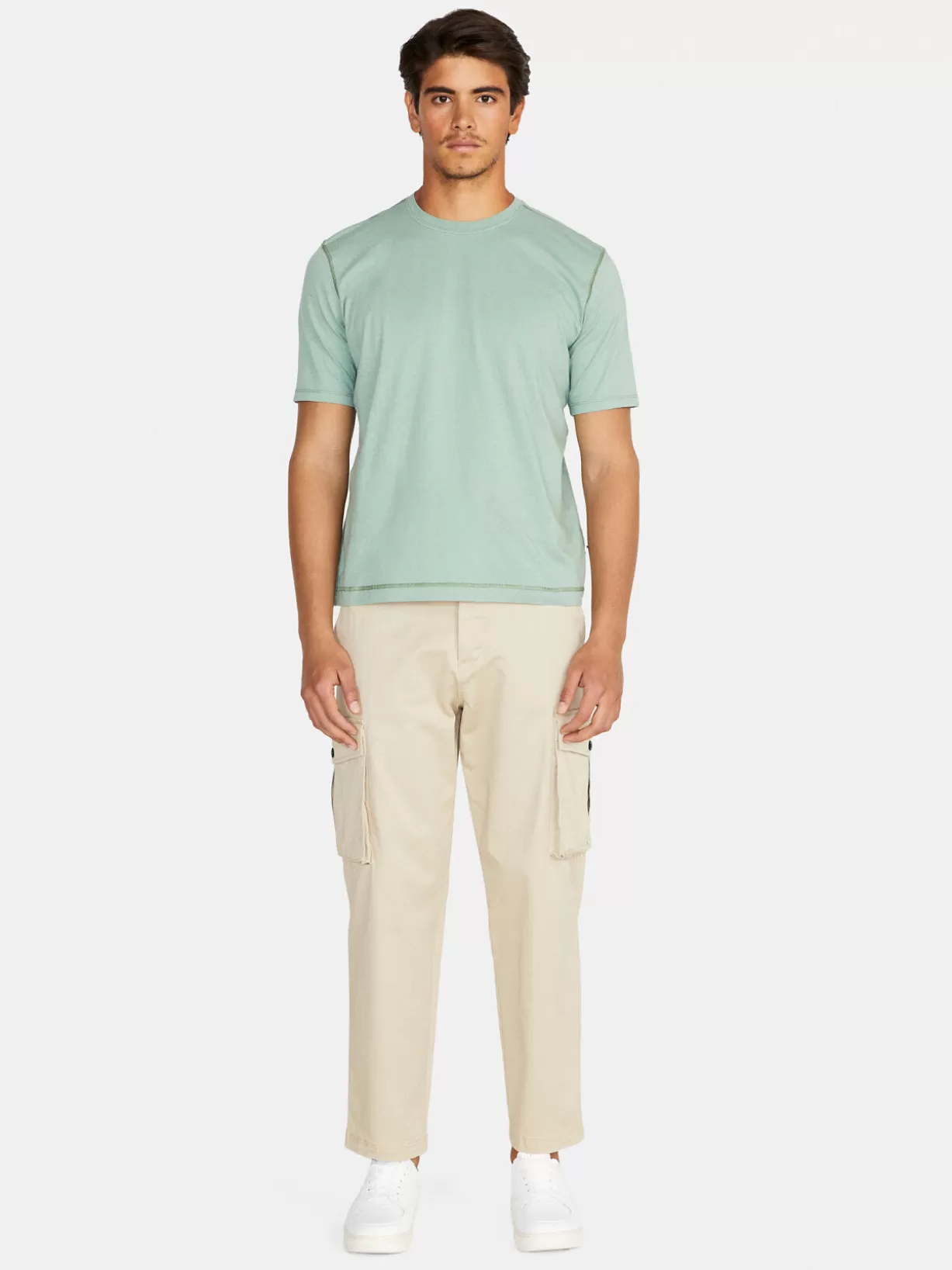 Solid Colored T-Shirt<Sisley Online