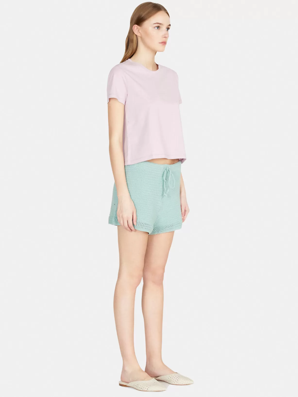 Solid Colored T-Shirt<Sisley Shop