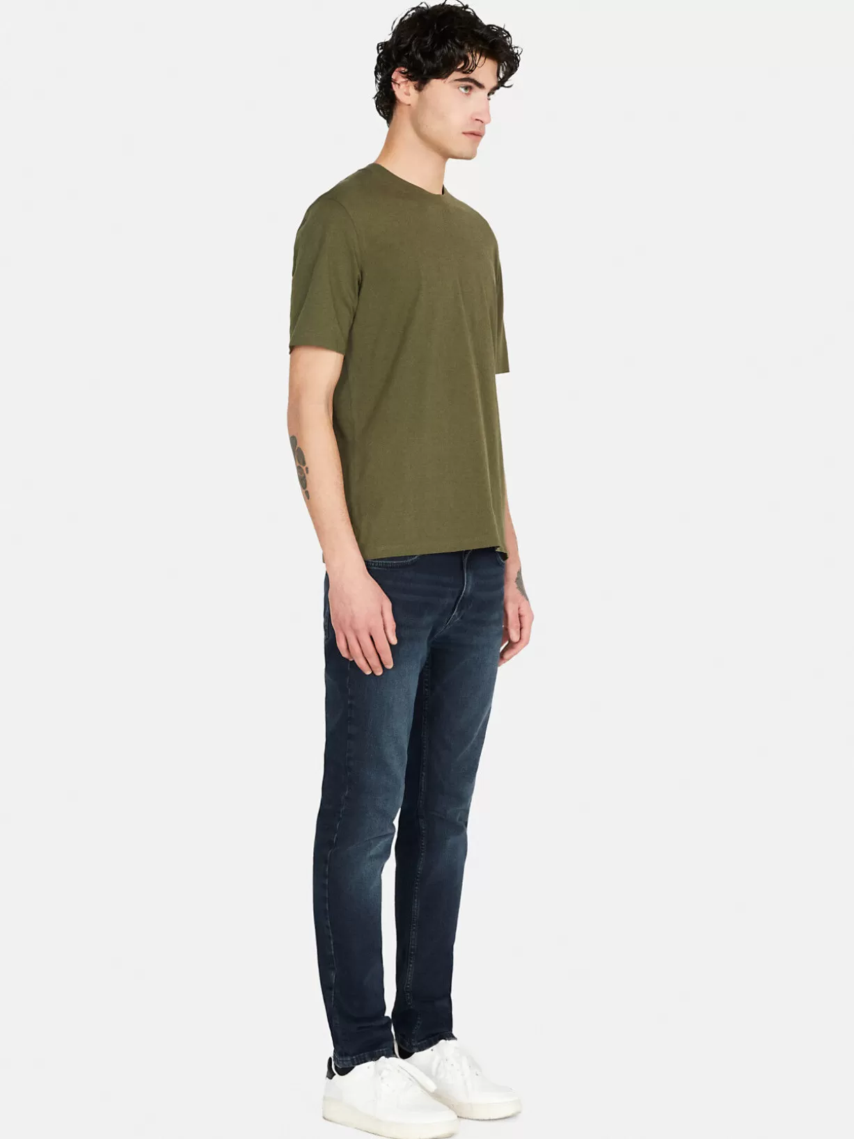 Solid Colored T-Shirt<Sisley Fashion