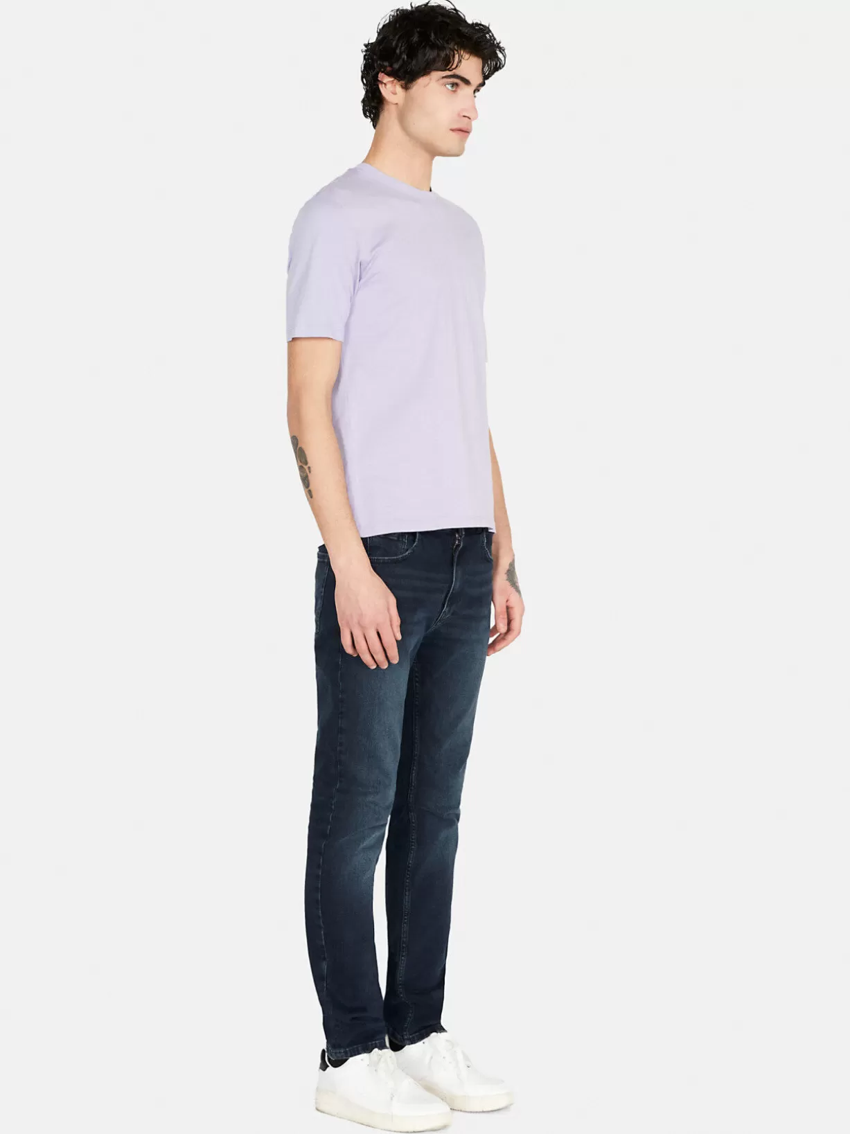 Solid Colored T-Shirt<Sisley Hot