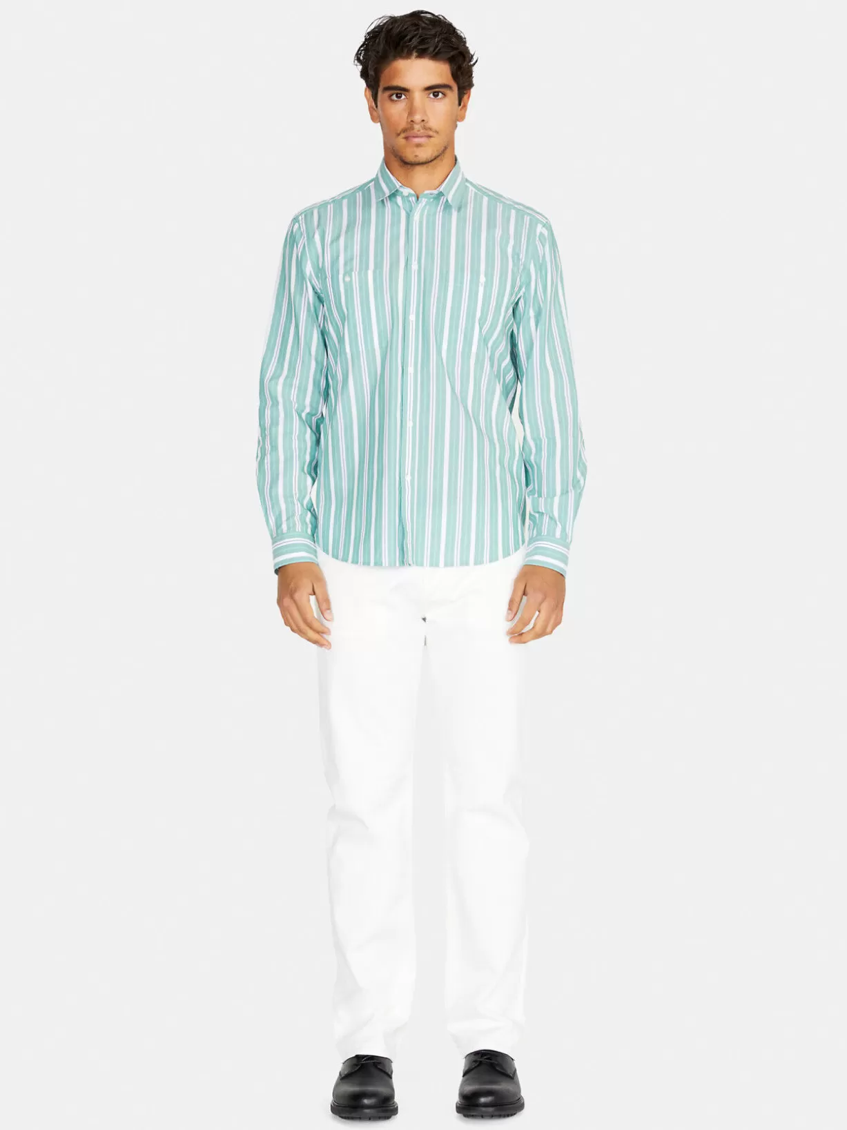 Striped Shirt With Pockets<Sisley Cheap