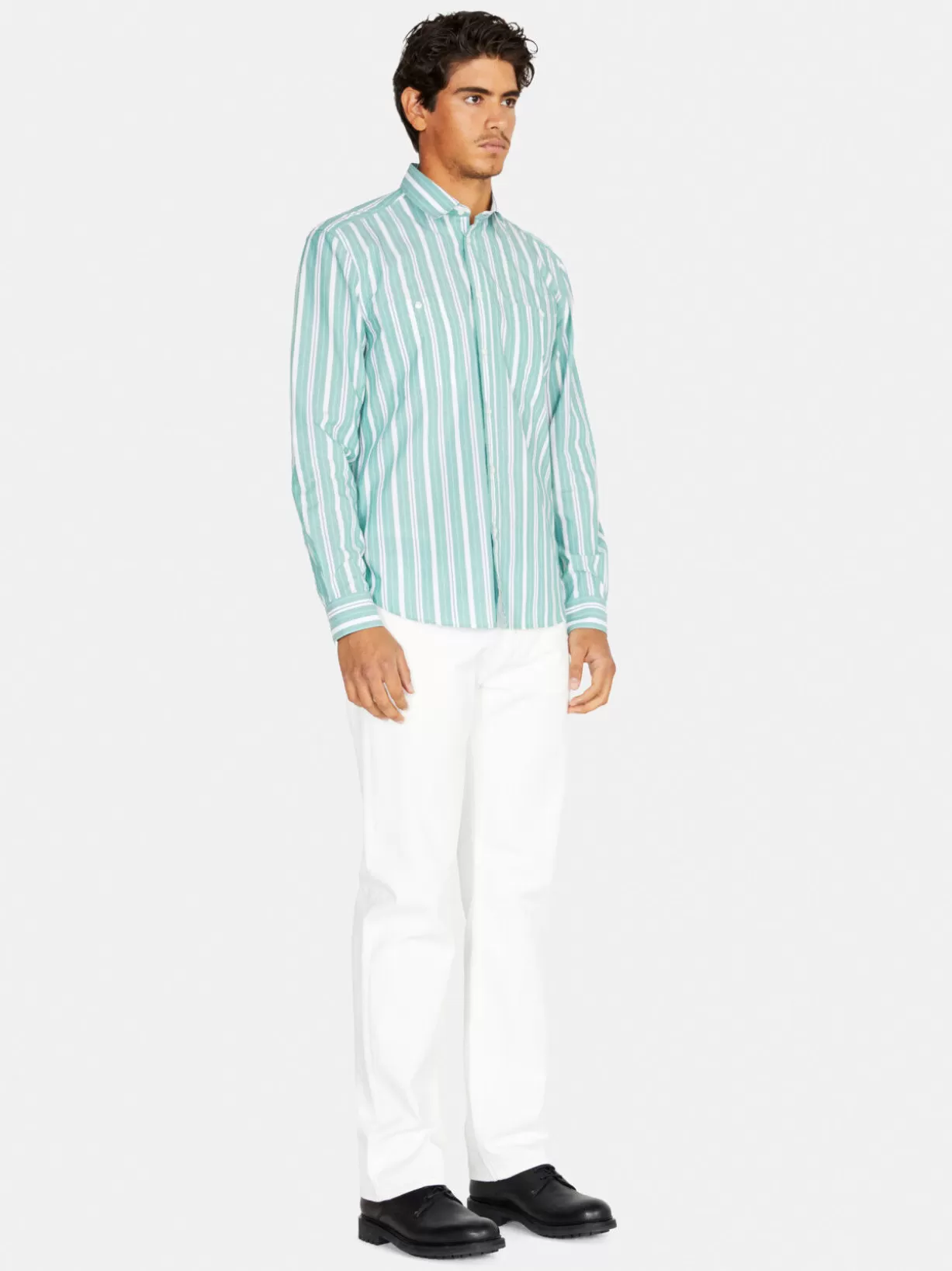 Striped Shirt With Pockets<Sisley Cheap