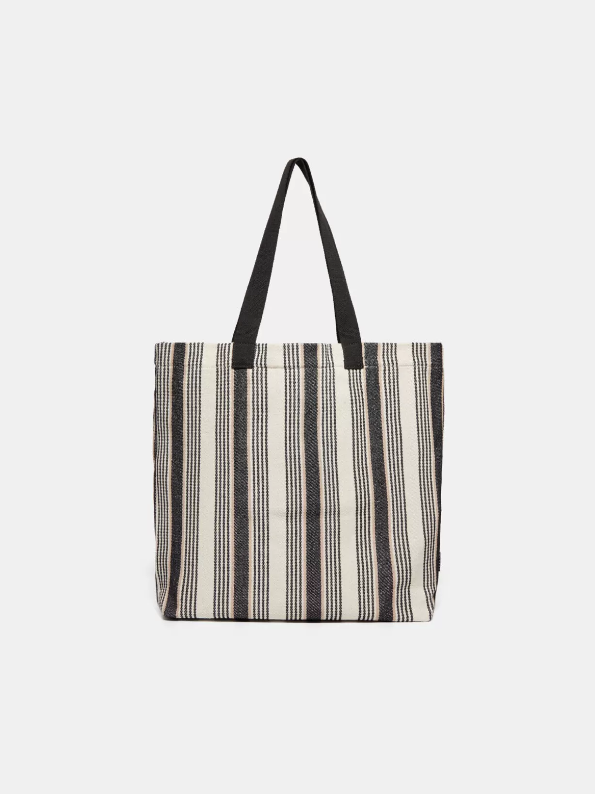 Striped Tote Bag<Sisley New