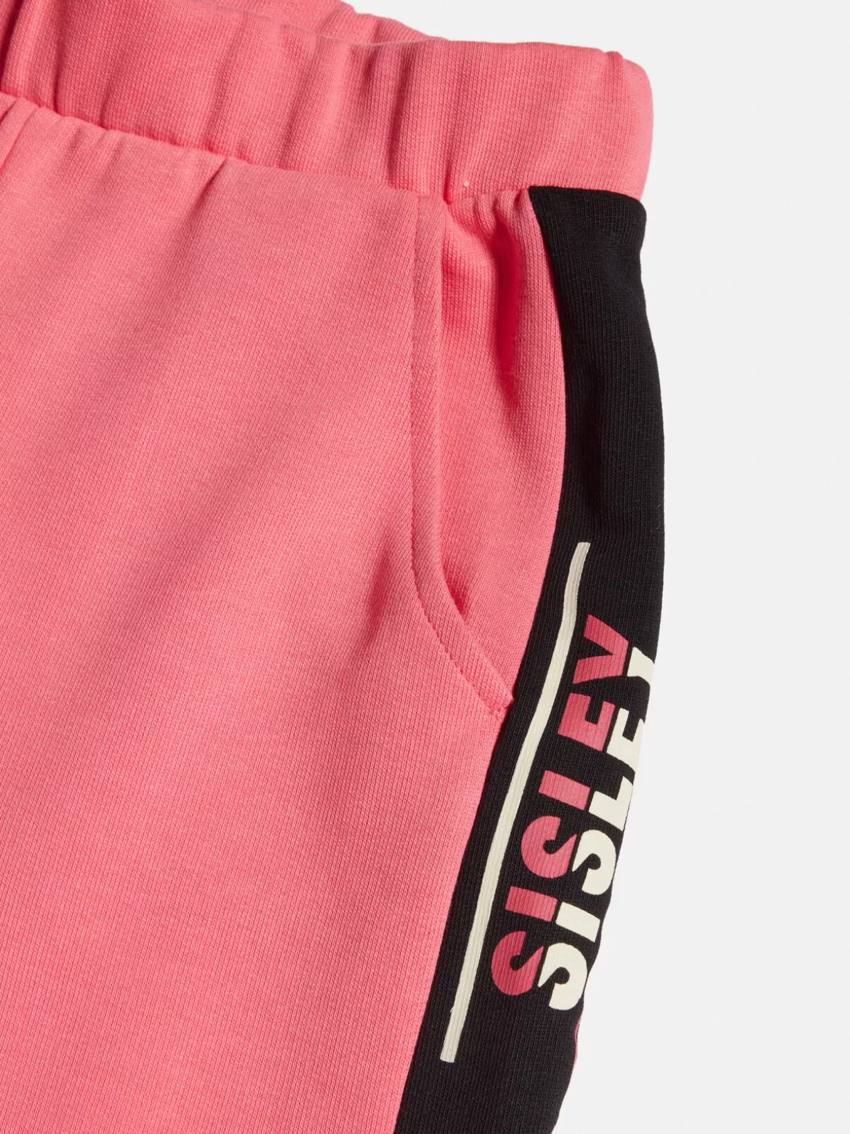 Sweat Shorts With Bands And Logo<Sisley Best Sale