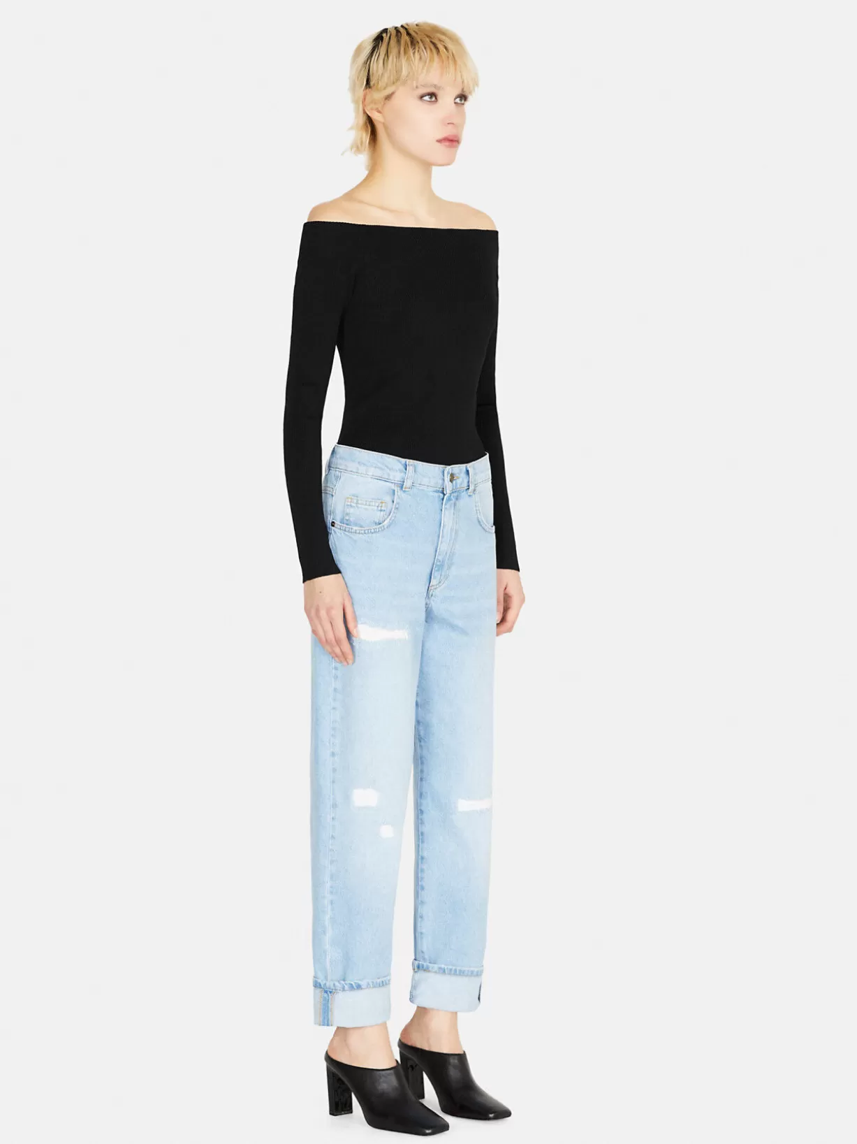 Sweater With Bare Shoulders<Sisley Online