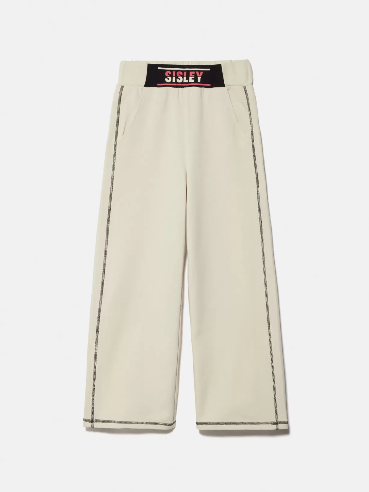 Sweatpants With Elastic Logo<Sisley Shop