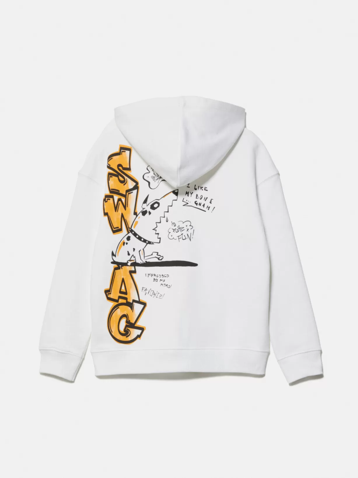 Sweatshirt With Graffiti Print<Sisley Online