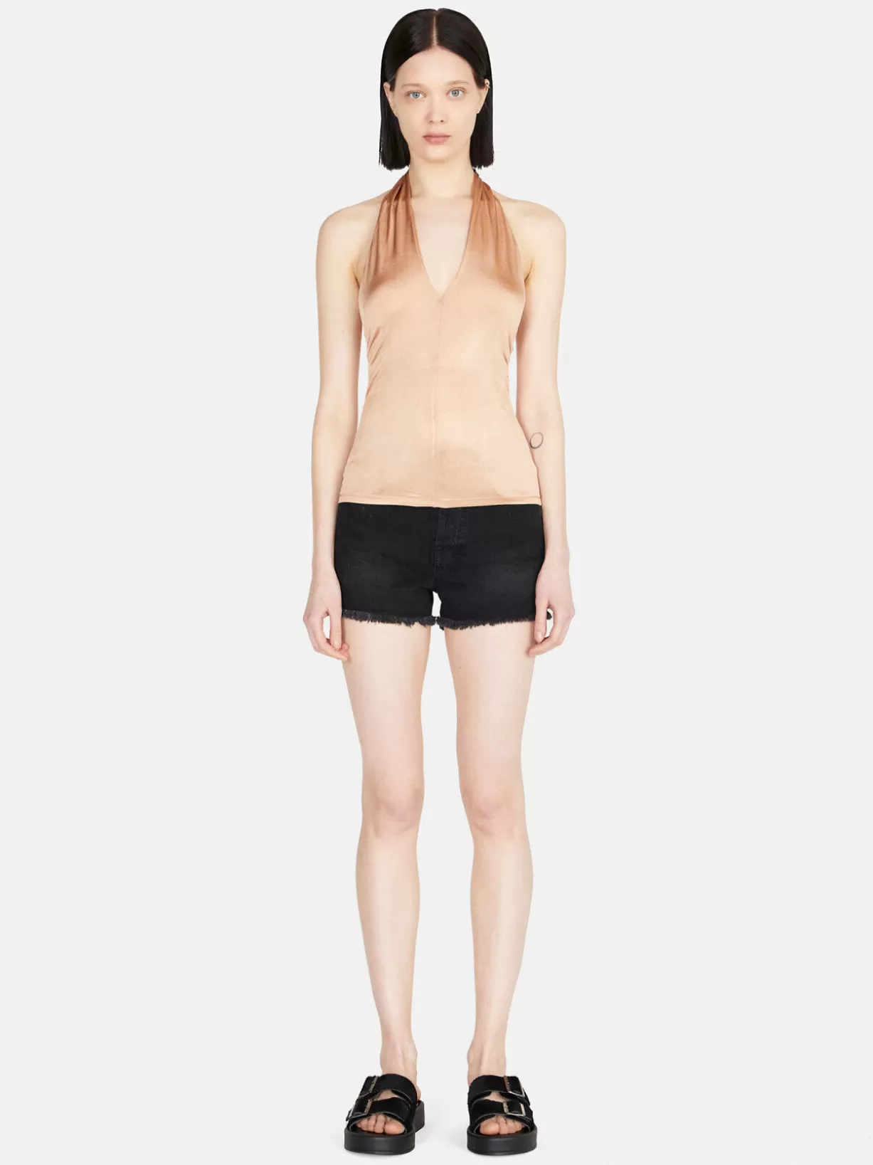 Top With Crisscrossed Neck<Sisley Hot