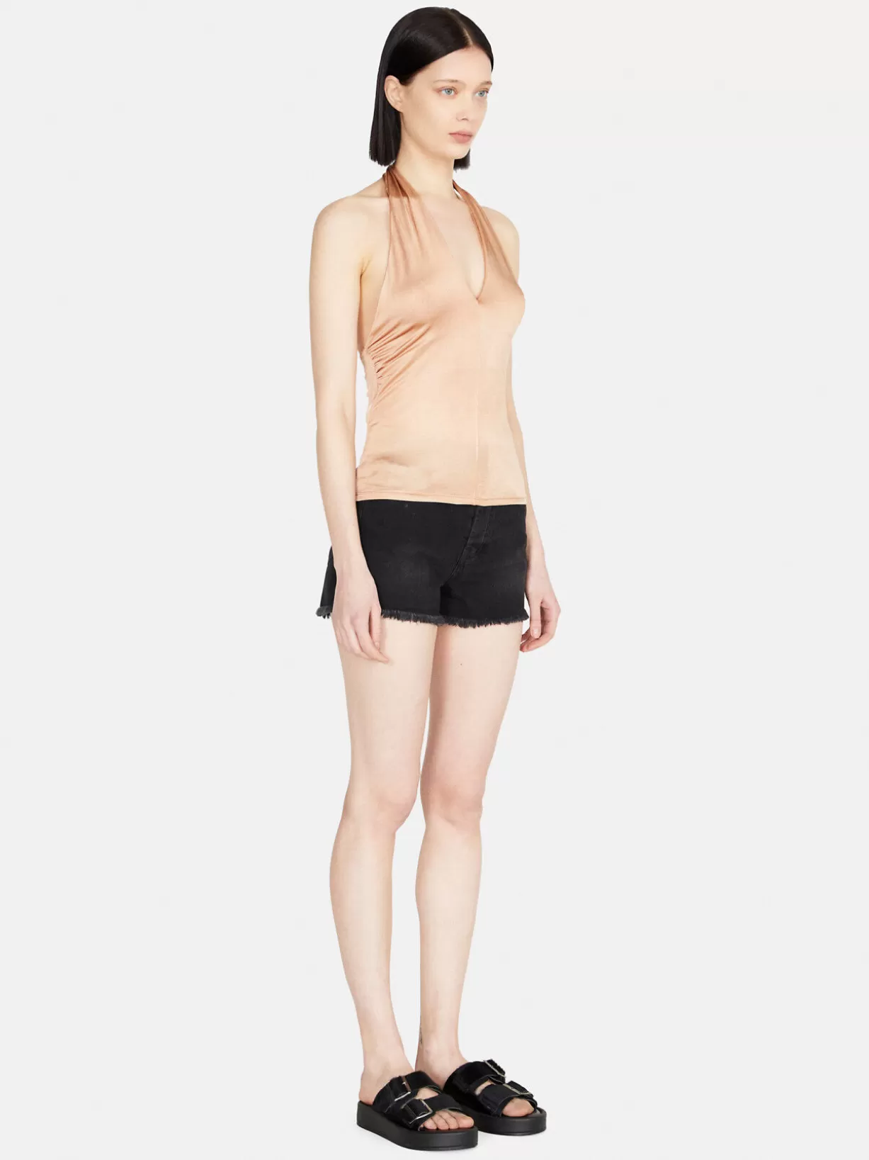 Top With Crisscrossed Neck<Sisley Hot