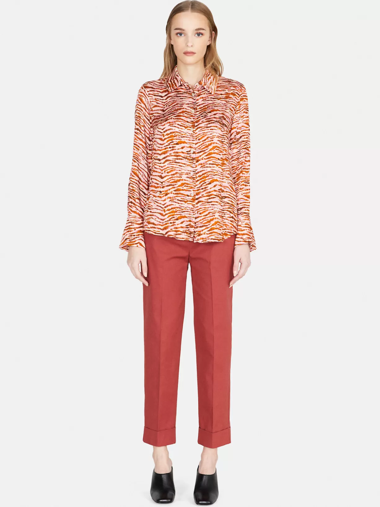 Trousers With Cuffs<Sisley Sale