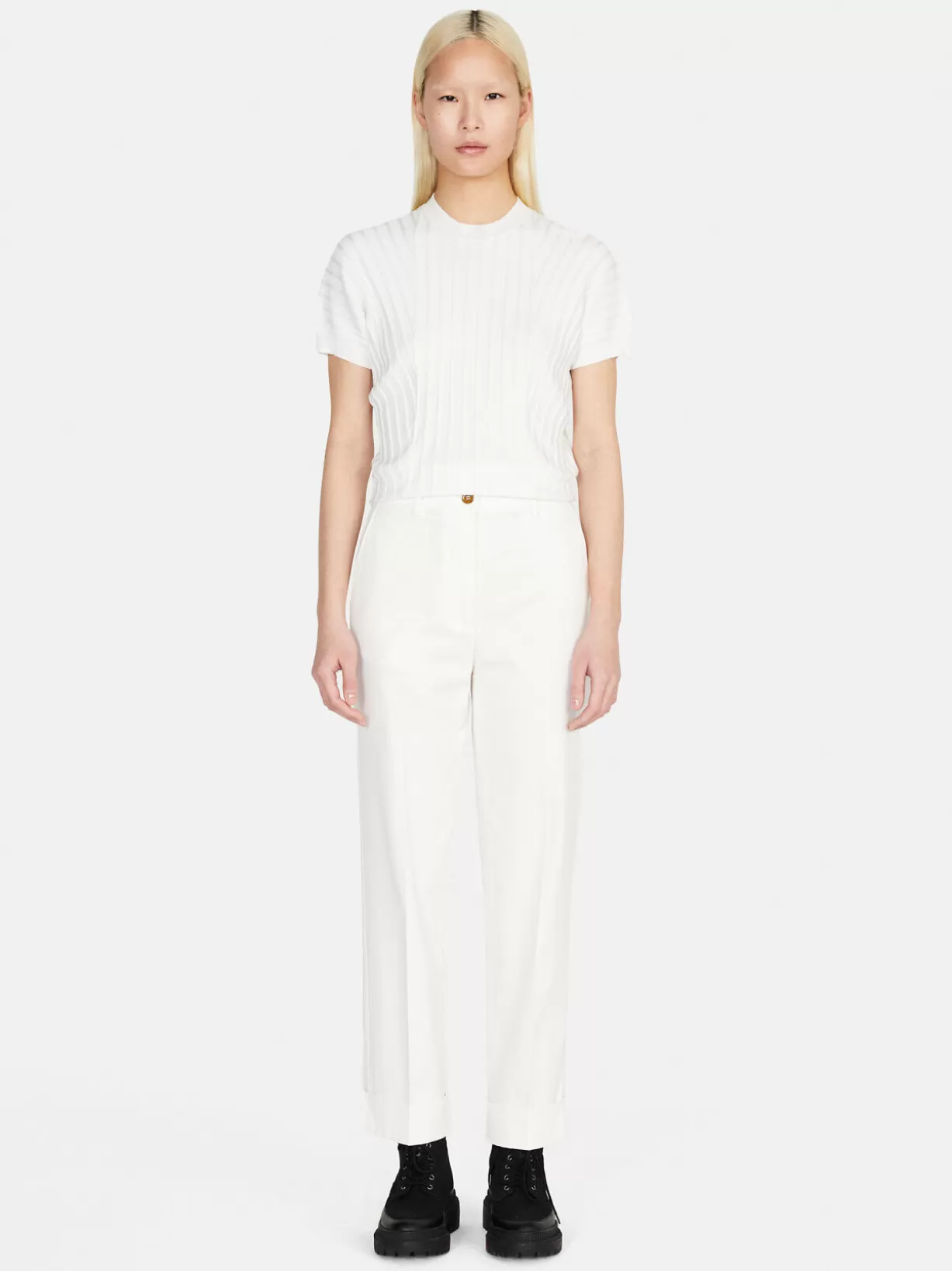 Trousers With Cuffs<Sisley Flash Sale